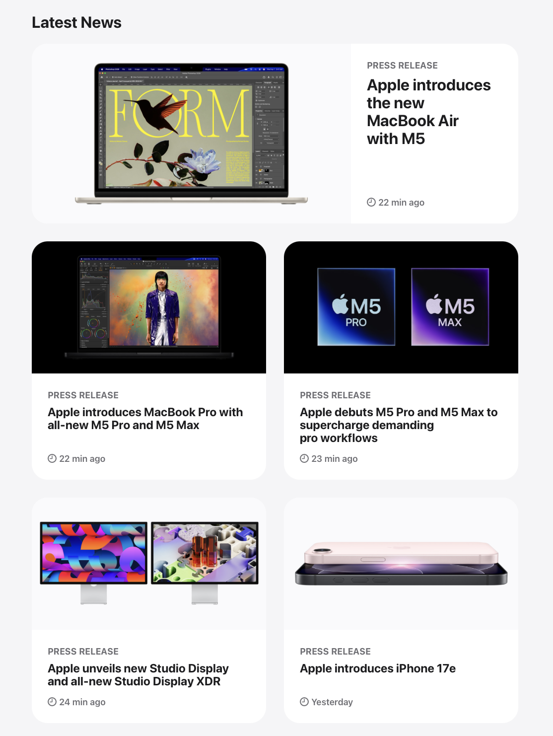 Thoughts on Day 2 of Apple’s Spring Product Launch, The iPad Air (M4), More on iPhone 17e and Low-End Smartphones