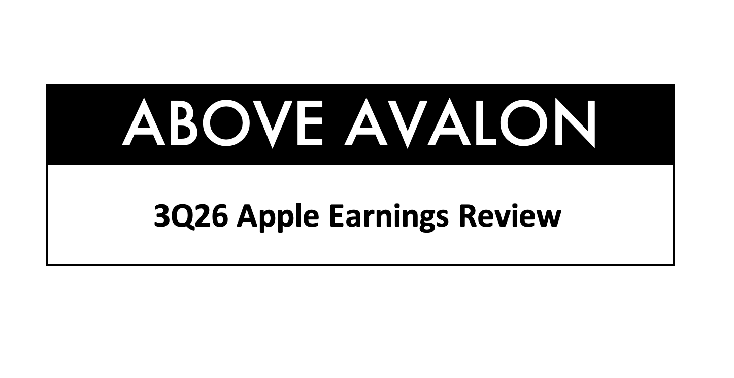 Apple 3Q26 Earnings Review: The iPhone Is (Still) Being Underestimated