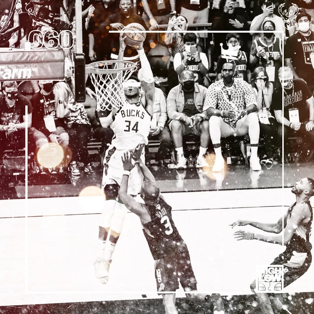 LeBron had a great view of his man taking a massive L. In fact, the Suns been taking L&rsquo;s ever since LBJ tweeted his support for his boy CP3 👀 
(via @bucks )
#nbafinals #milwaukee #phoenix #giannis #devinbooker #lebronjames #lebronjames #explor