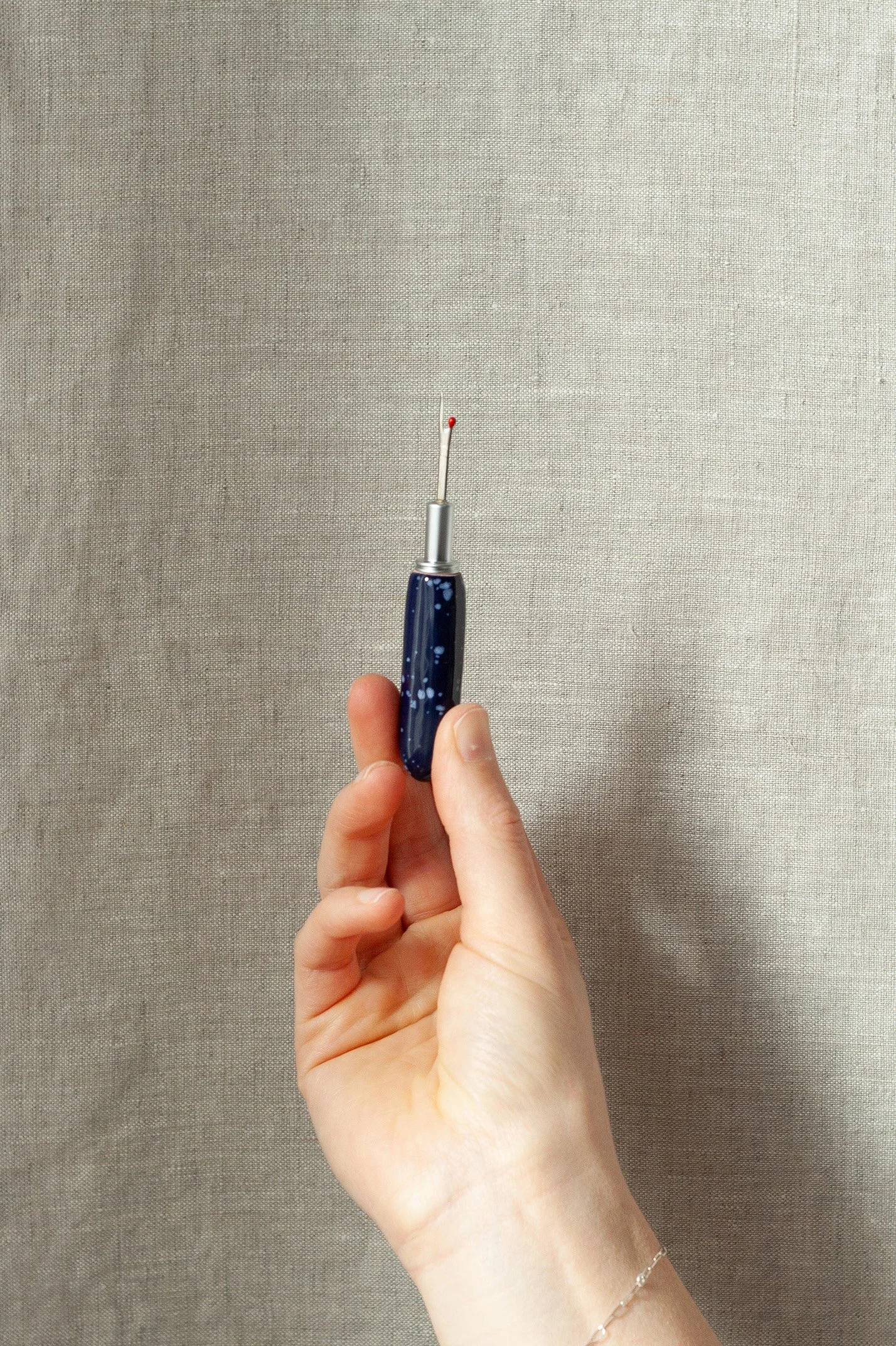 Seam Ripper w/ Ceramic Handle - Camp Blue
