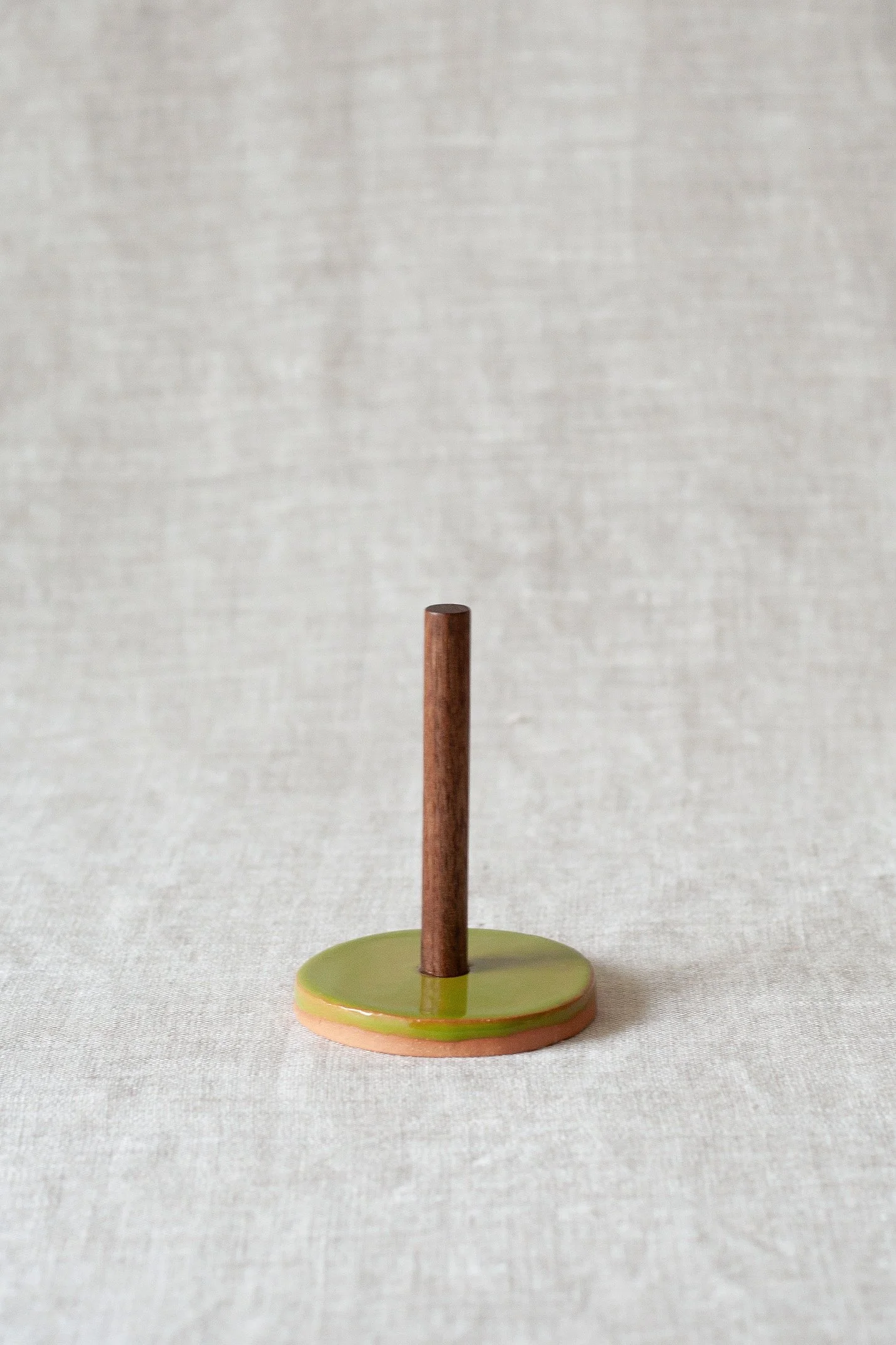Pattern Weight Stand in Olive