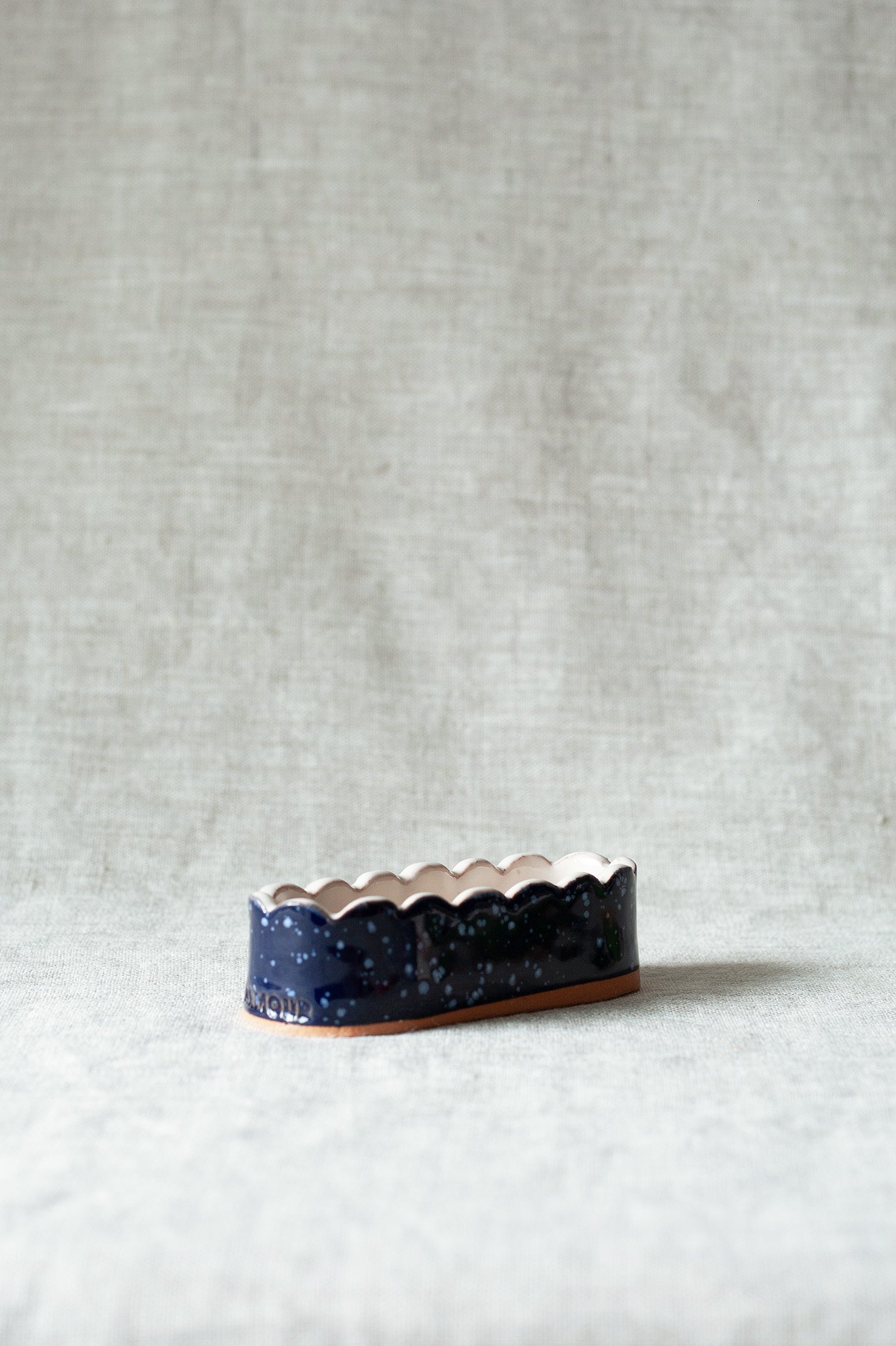 Magnetic Pin Tray- Camp Blue/Linen