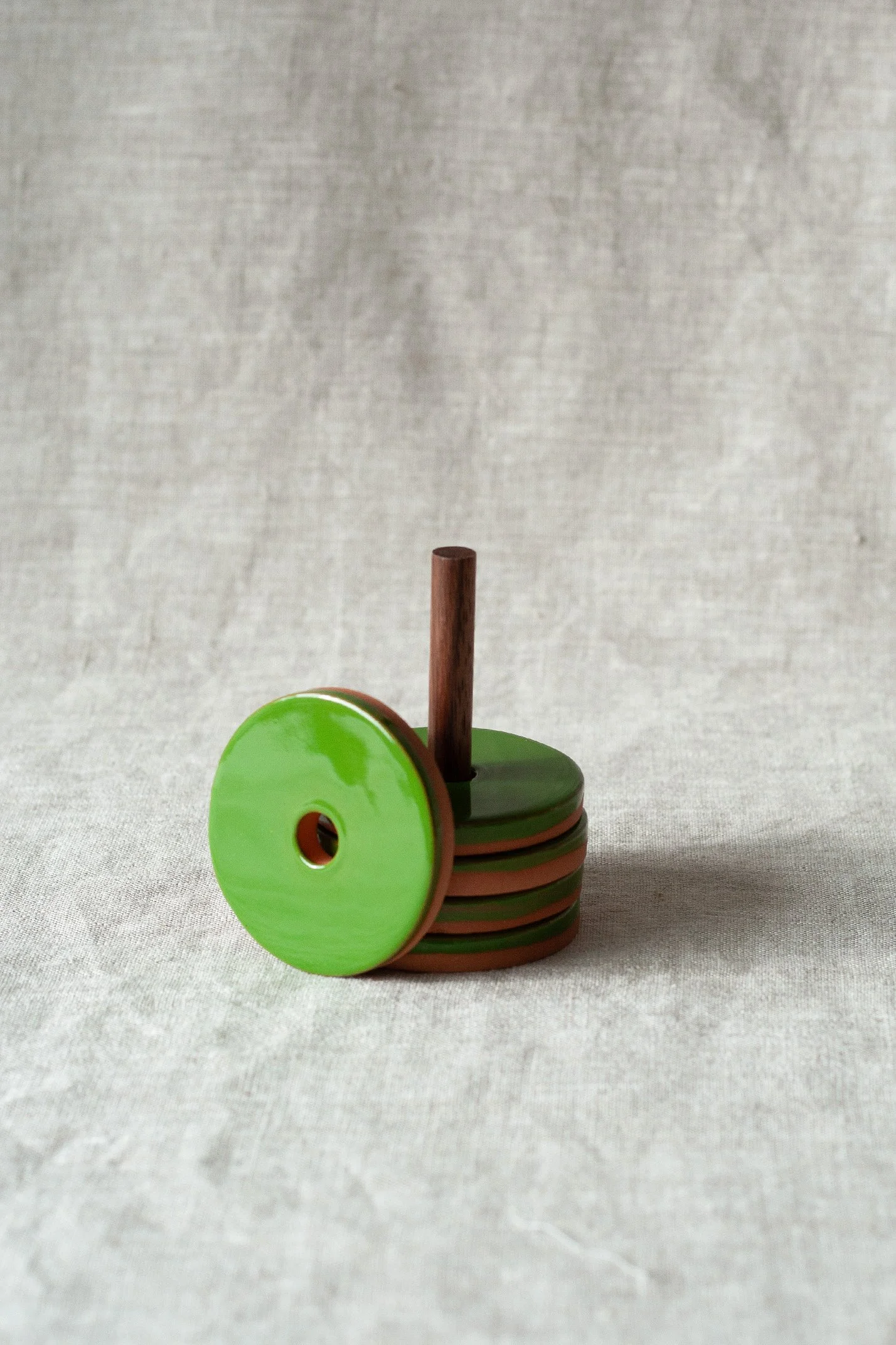 Pattern Weight Stand in Spruce