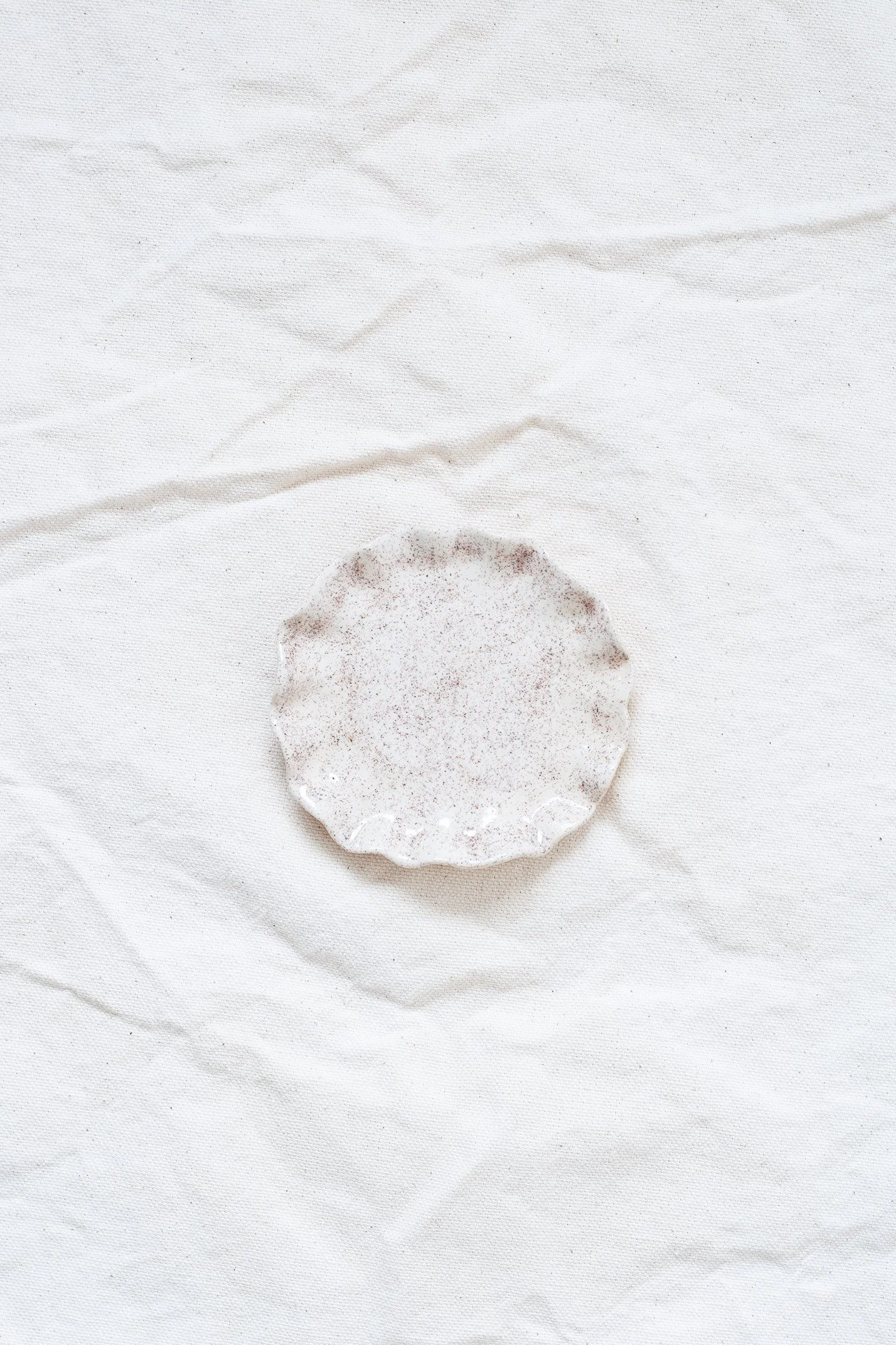 Medium Ric Rac Magnetic Pin Dish - Natural *Seconds Sale*