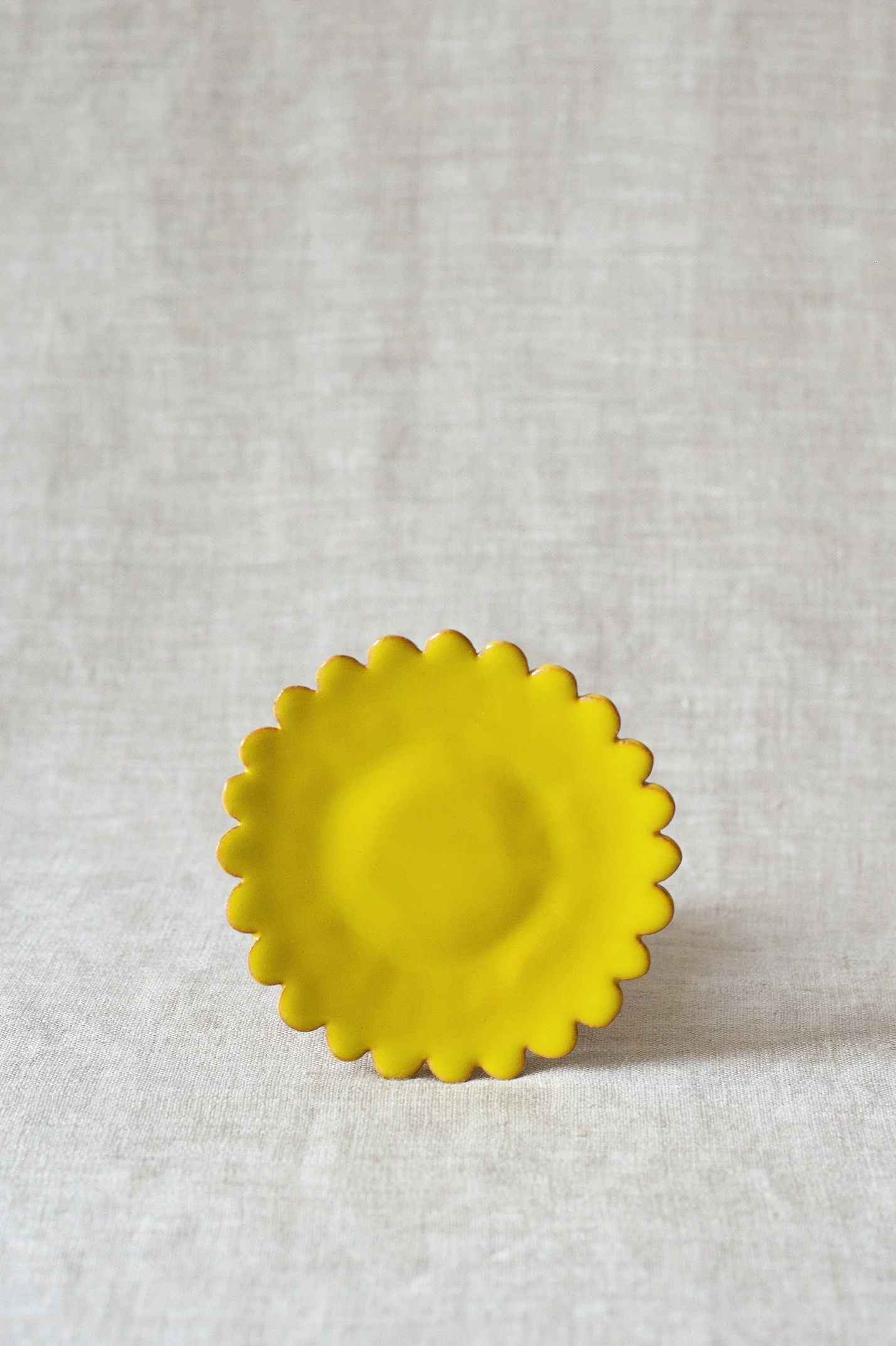 Large Magnetic Pin Dish- Citron