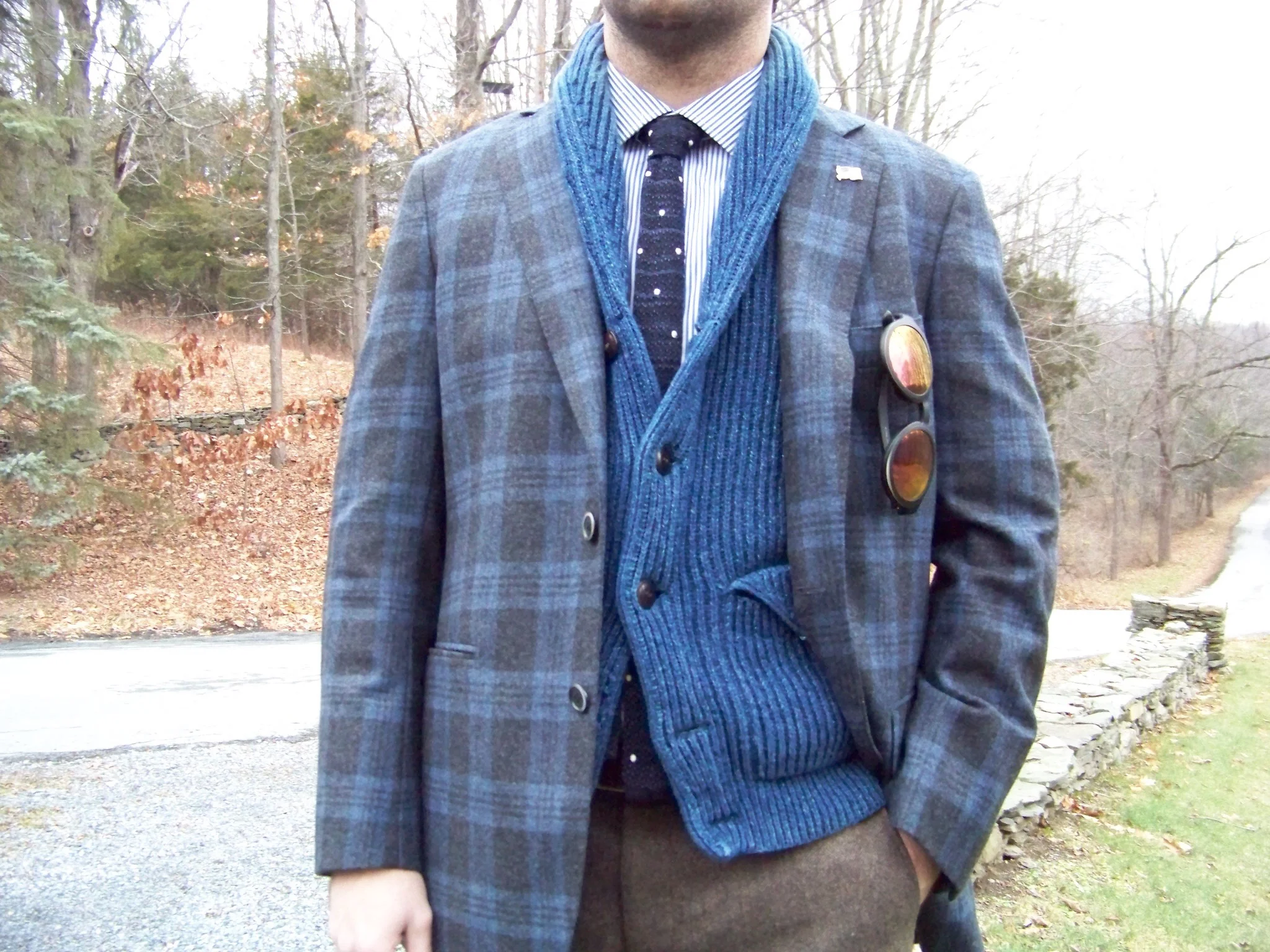 Allen Edmonds: James Shadow Plaid Sportcoat