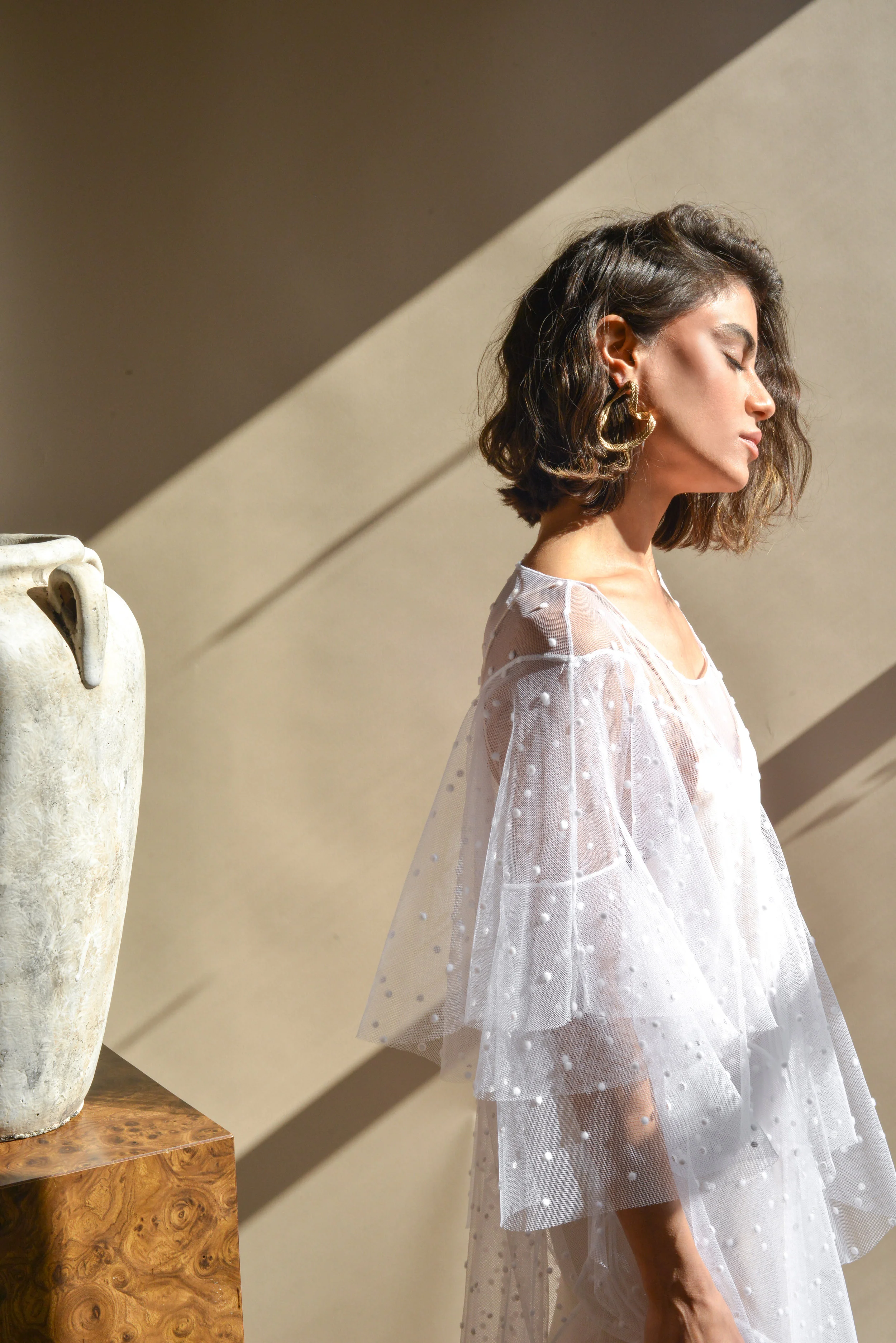 STVDIO BROOKLYN LOOKBOOK FEATURING OUR MEDUSA STARDUST DRESS AND NICOLINA SLIP