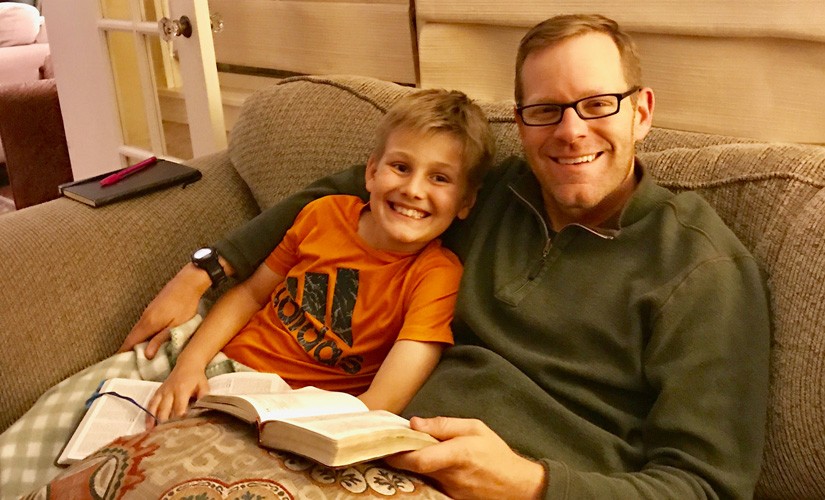 How to Read Through The Bible in a Year with Kids