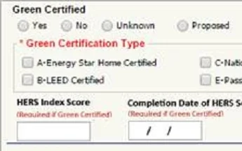 Under-reporting of Green Certified Properties in the MLS