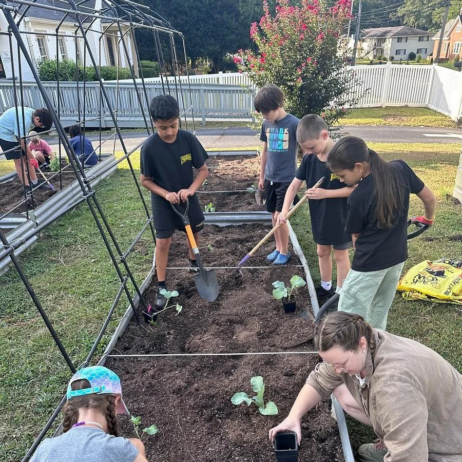 Math, science, and teamwork&mdash;live from the garden! 🌿🥦

In our Upper Elementary community, garden work isn't just an outdoor activity; it&rsquo;s hands-on, multi-disciplinary learning. From measuring planting beds and studying botany to practic