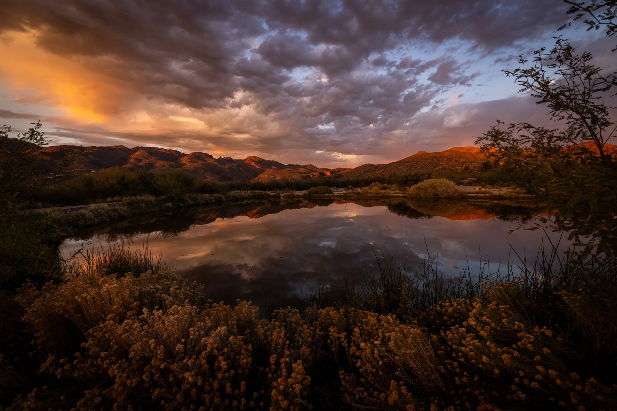 It's good to be home. #arizonasunset