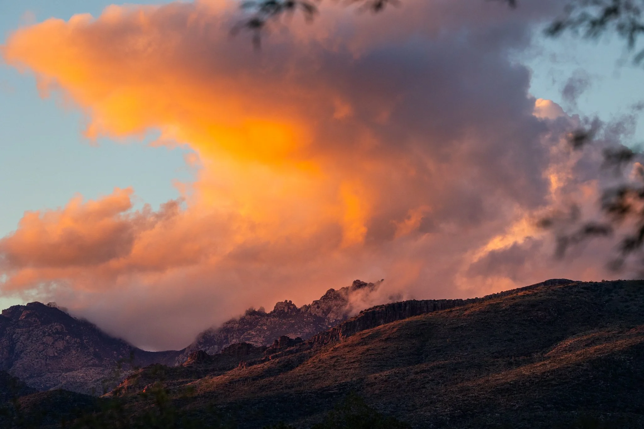 Sunset views from the neighborhood.