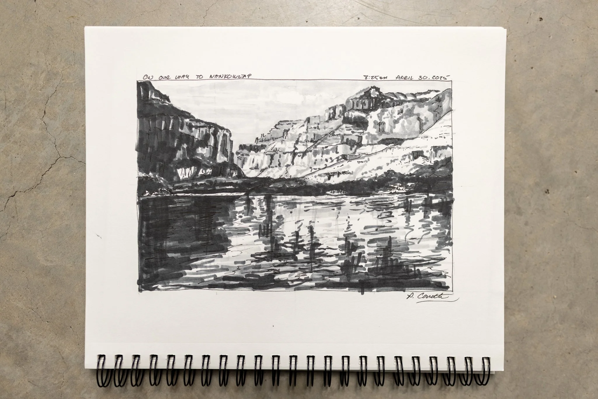 Back to the drawing board and loving it!
I have to thank @lindaglovergooch for the inspiration. I&rsquo;ve admired her stunning Southwest paintings and was excited to find her Sketch Extravaganza Course.
While I&rsquo;ve been drawing on and off since