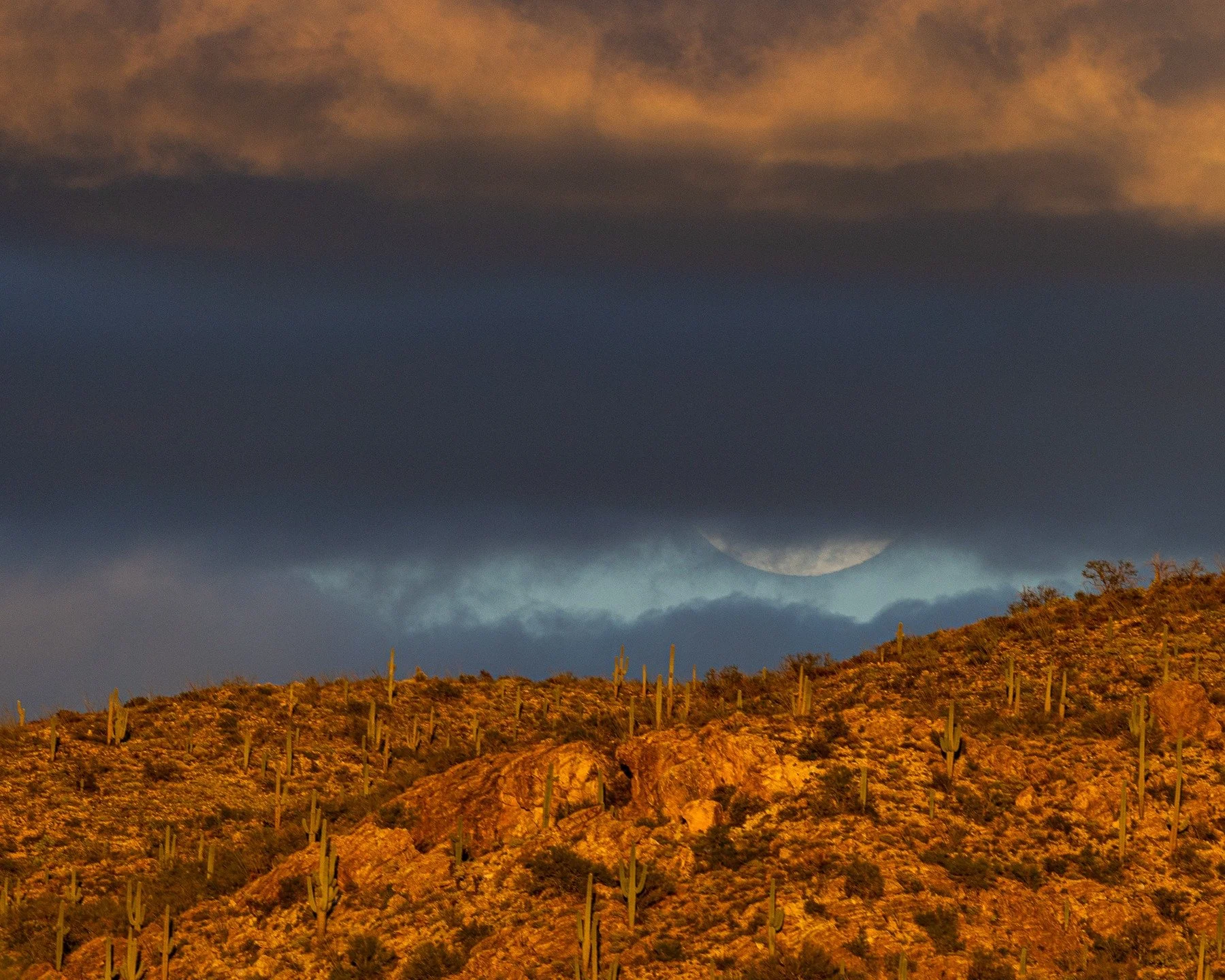 Had fun running around to catch tonight's Full Wolf Moon. The last one is the remnants of a contrail in front of the moon. Too bad I didn't catch the plane. #fullmoon #fullwolfmoon #arizonaskies