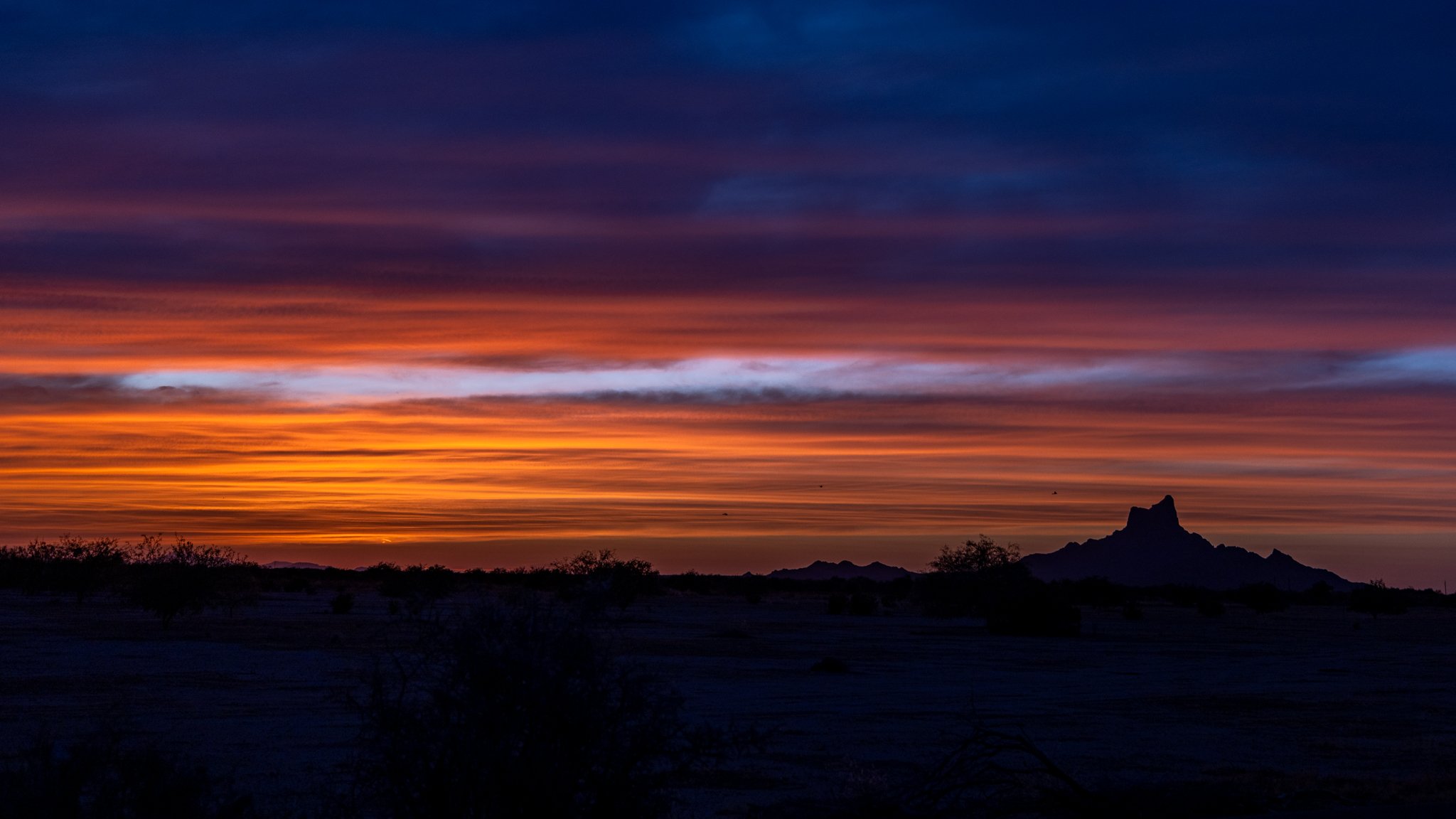 A beautiful welcome home. #arizonasunset
