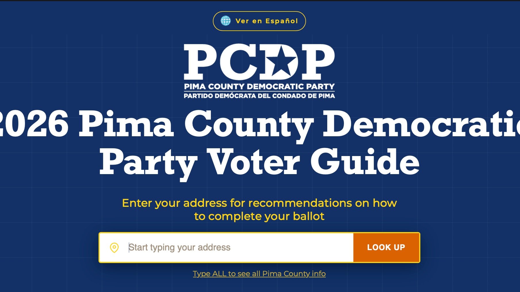 To my Pima County friends:
First ballots drop today. Vote as soon as you get your ballots. If you don&rsquo;t know where to return them, check PimaVote.com. Put in your address and it gives you all the voting info you need to support the democratic b