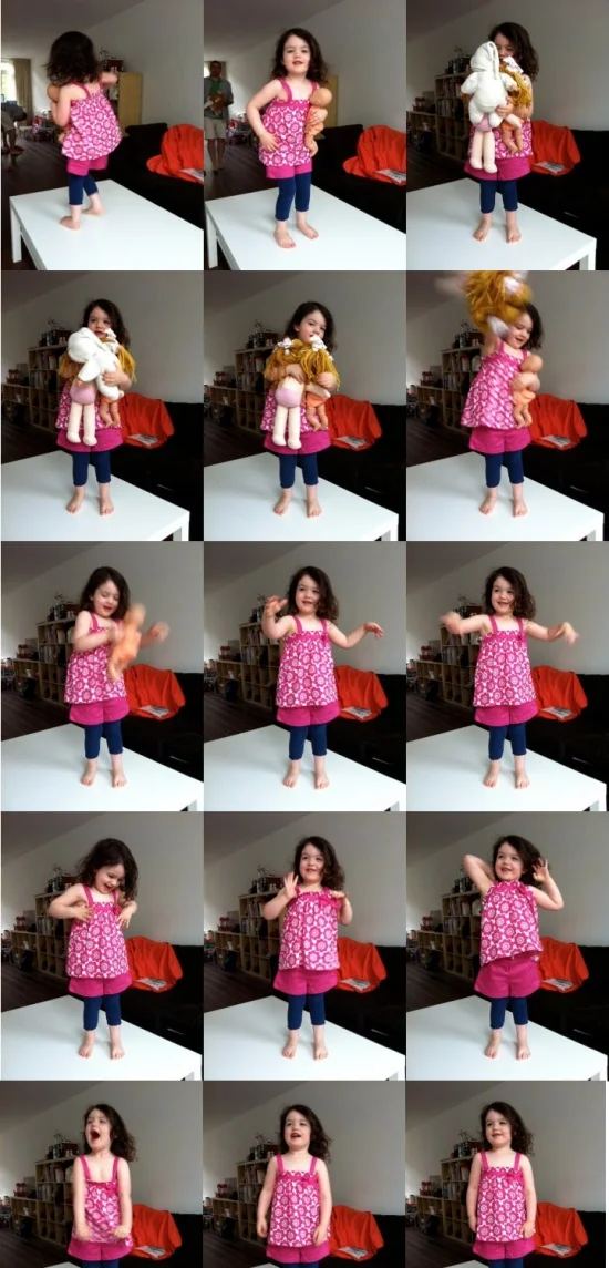 Dancing on the table