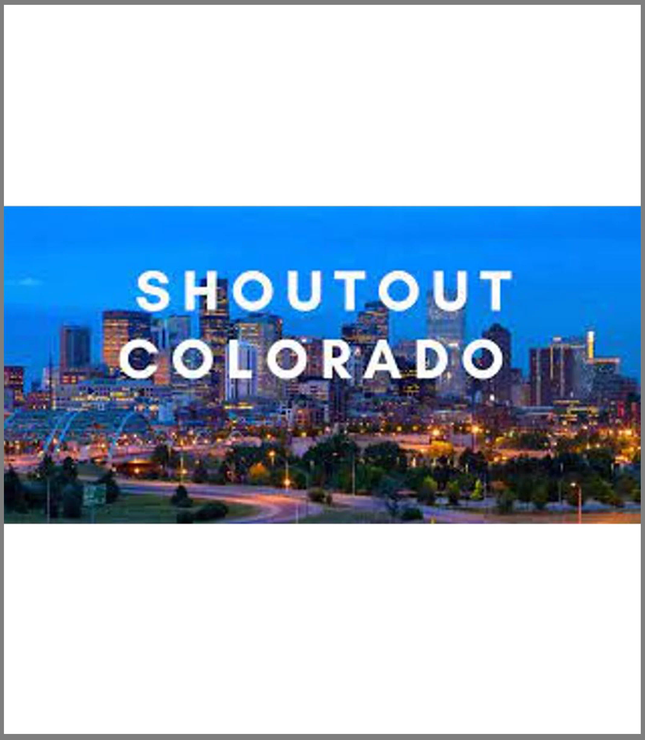 Shoutout Colorado 2021