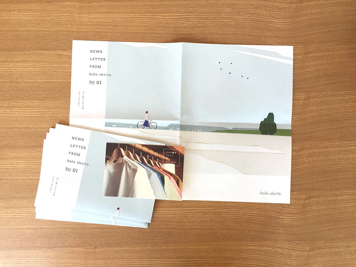 holo shirts. イラスト