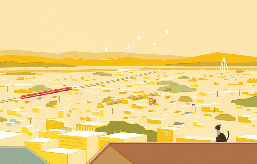 のいり広告イラスト