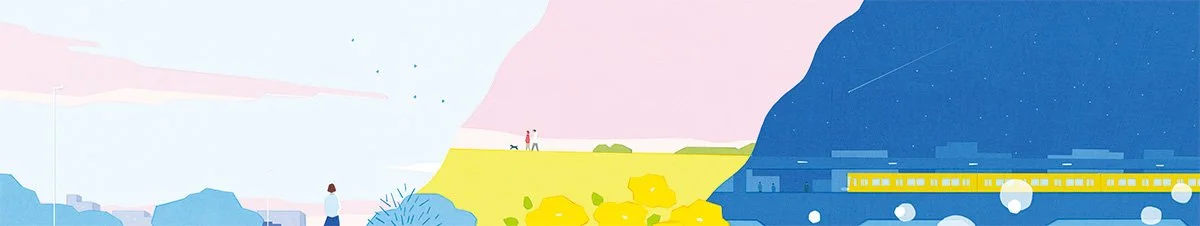 装画 とあるひととき Taku Bannai
