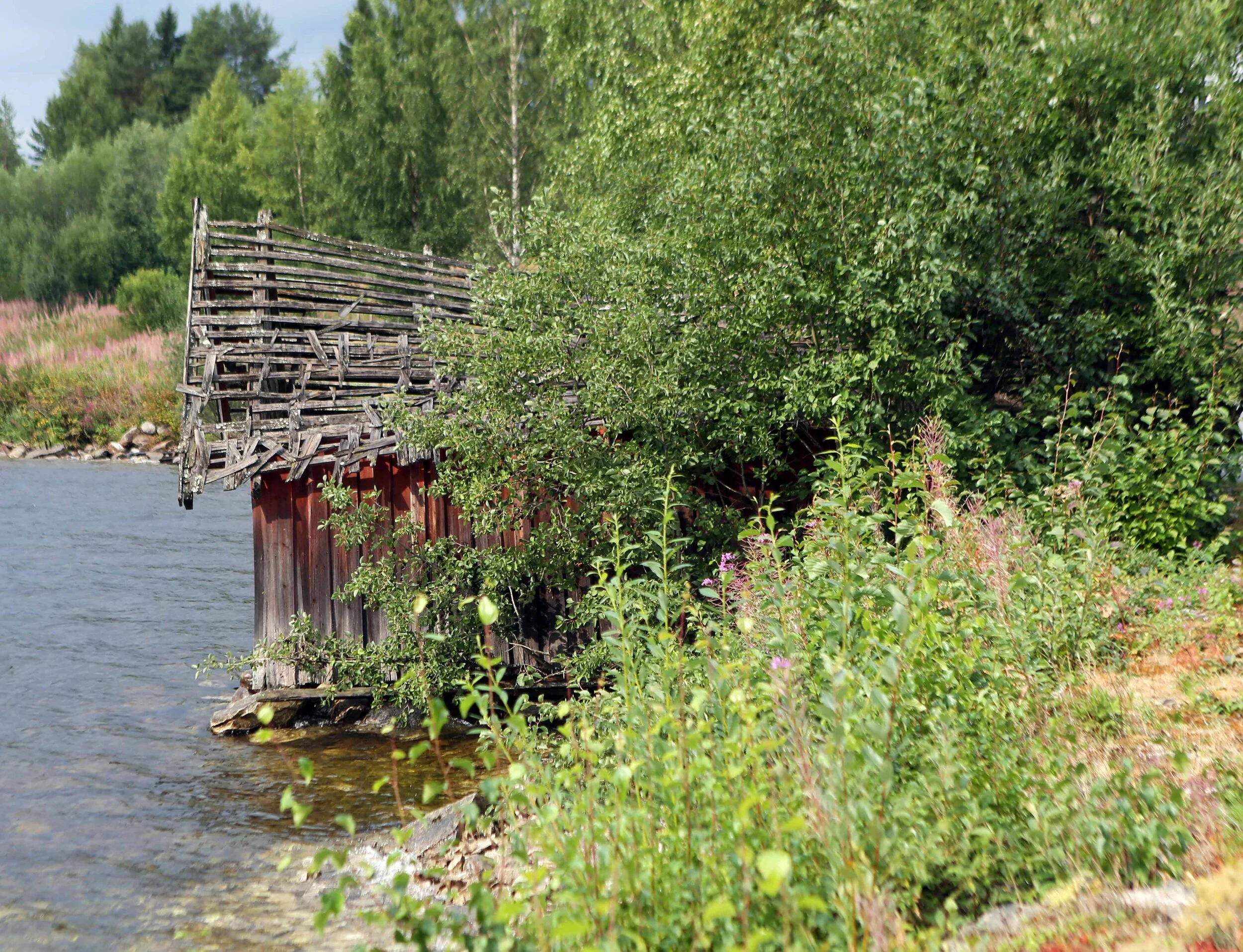 Båthus Storsjøen, Rendalen side lavo 8.18.jpg
