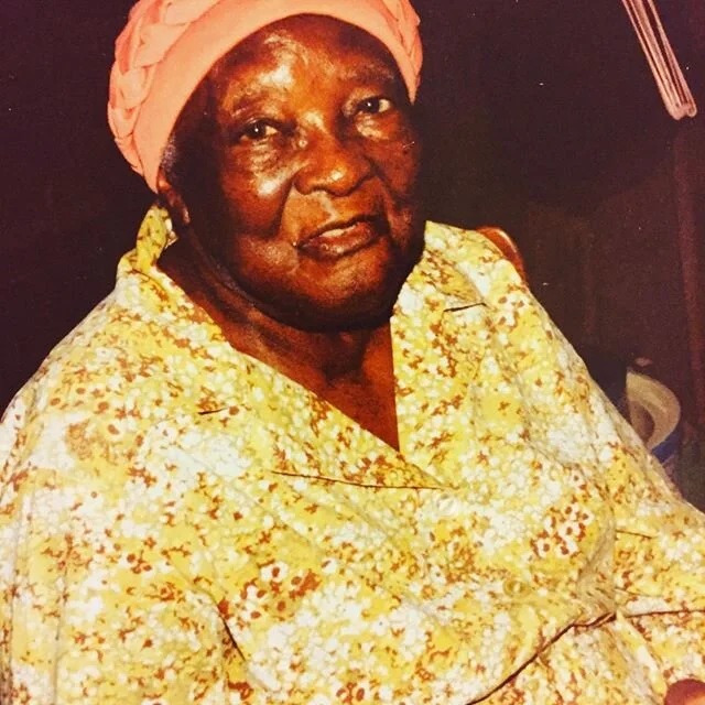 This is a portrait of my great grandmother Georgia Carter. She represents the first generation of my maternal line that was born after slavery. She passed when I was about 13. Her mother Dora, was 5 years old when slavery ended. Today, like every day