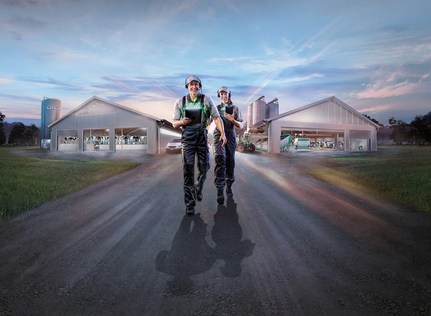 Making-of : Key Visual for GEA Farm Technologies