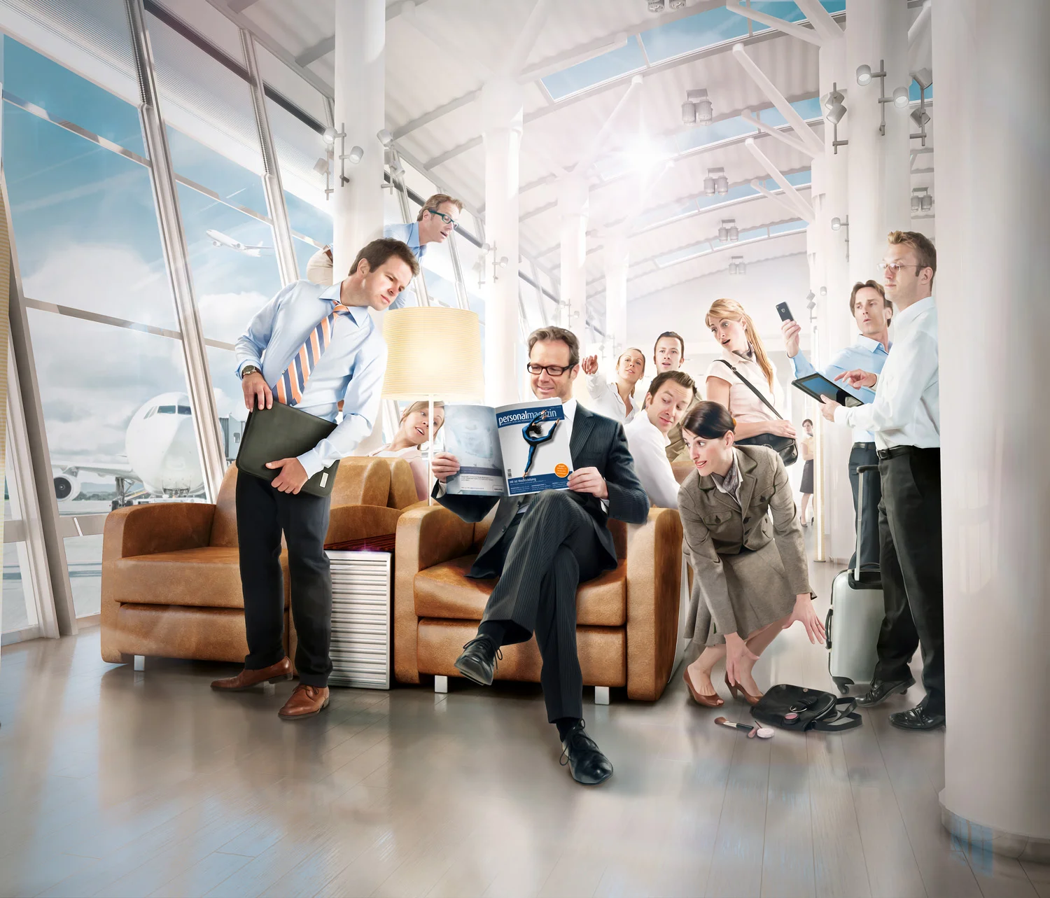 Making-of : HAUFE Personalmagazin