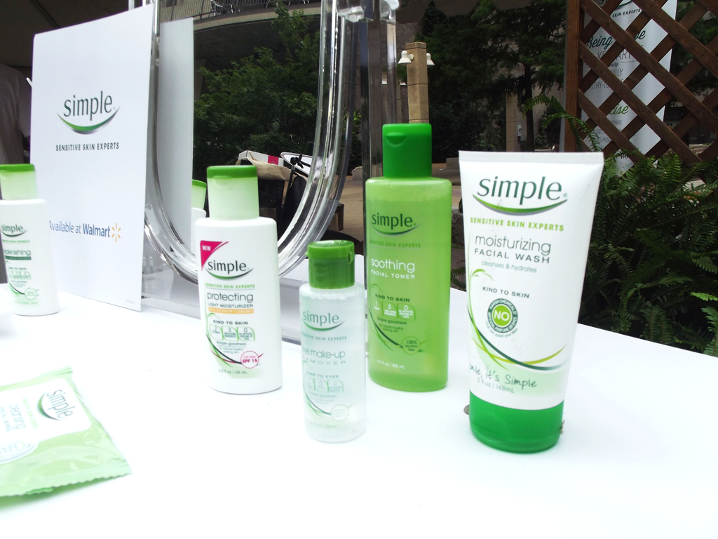 These are some of the products that were being given away after visiting each of the stations.