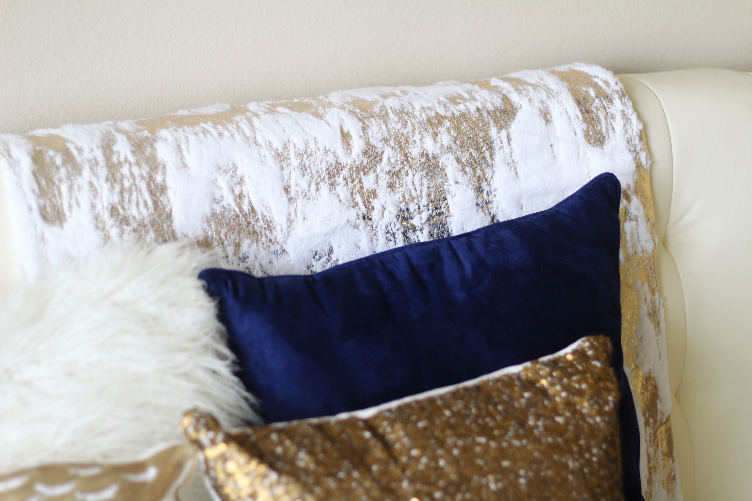 Decorative Fur Throw ($29.99)