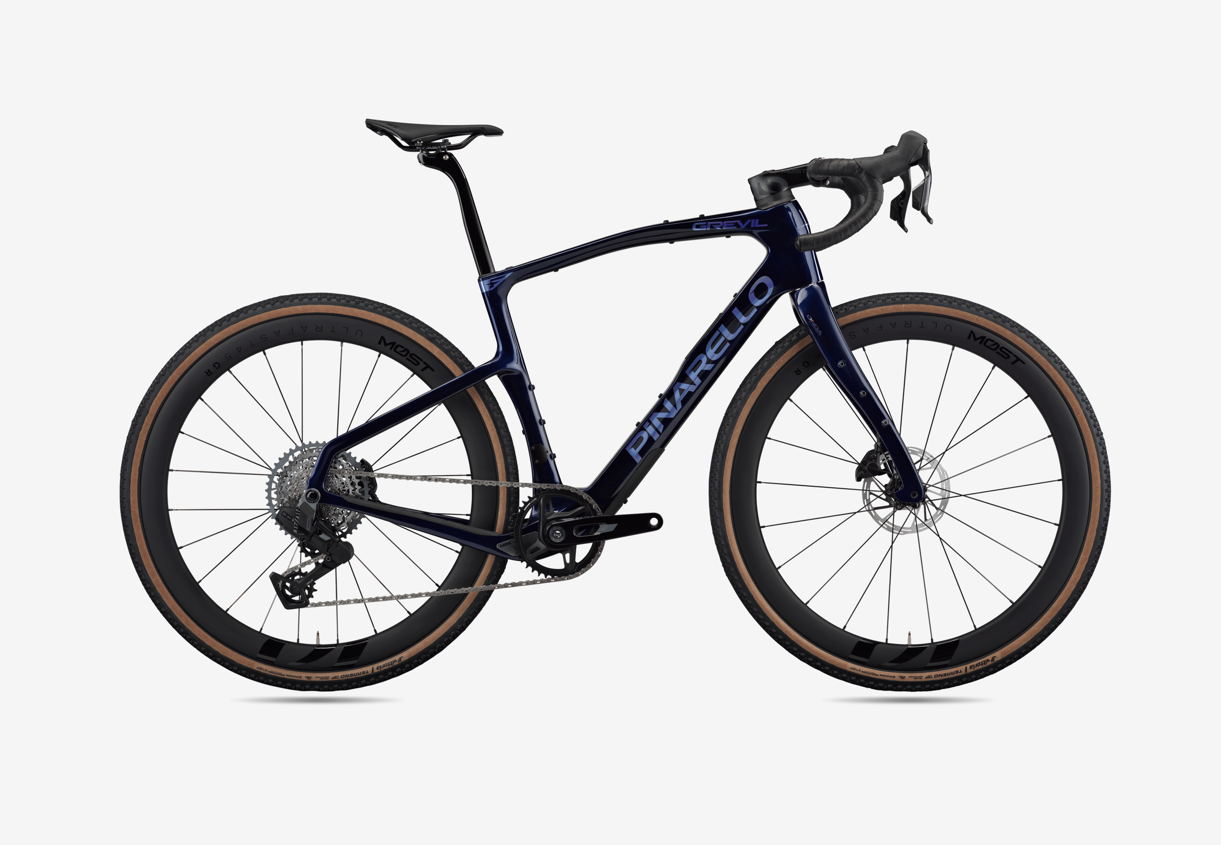 Pinarello Grevil F Carbon Gravelbike für sportliche Gravelrennen und anspruchsvolle Strecken