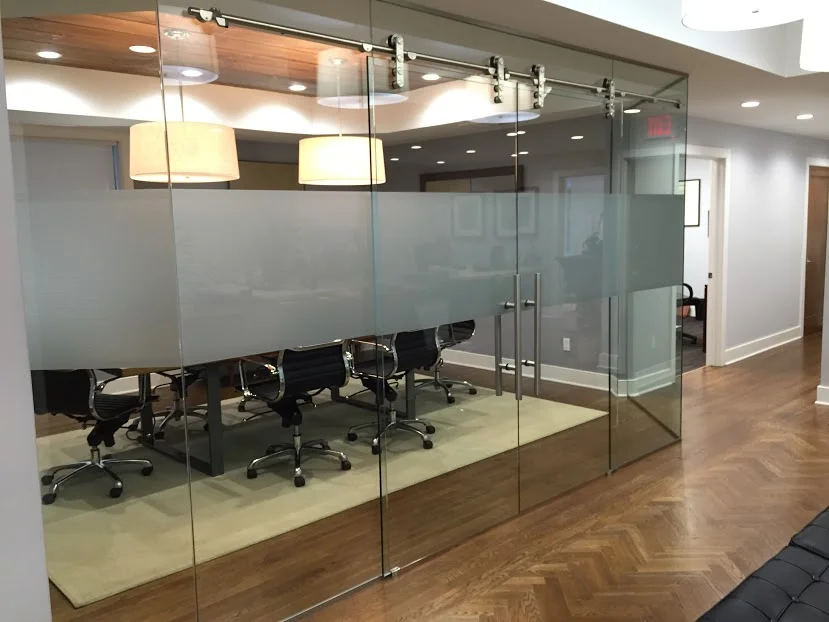 Conference Room with Barn Style Doors