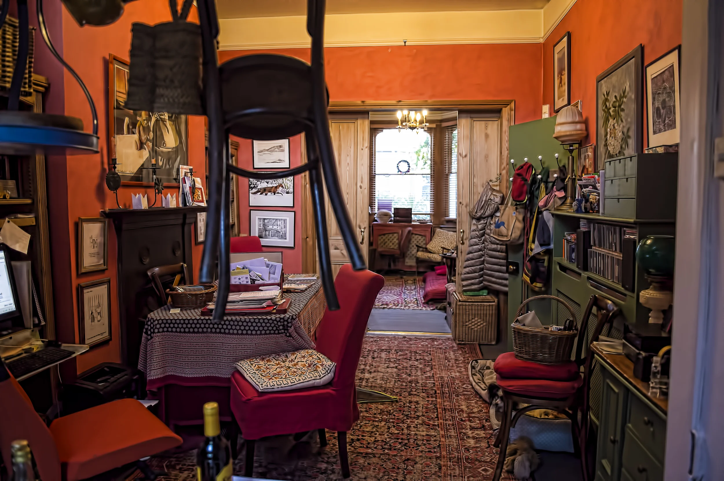 Warm colours give warm light but the need to use high ISO and as high a F stop as possible causes issues.