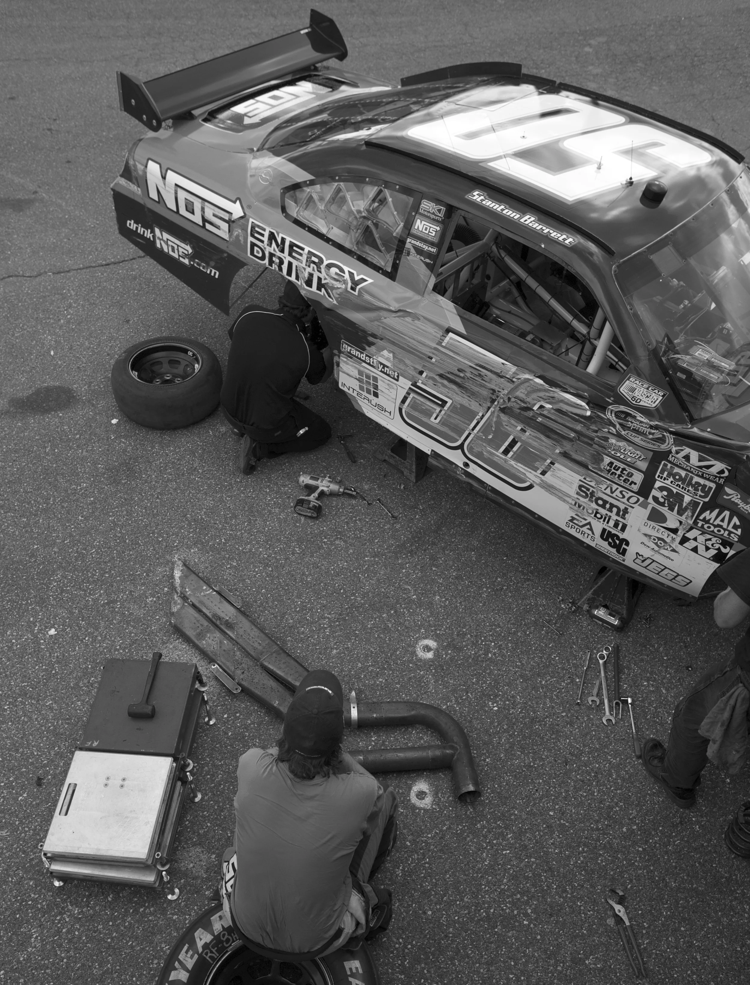 Post Race Crash Contemplation