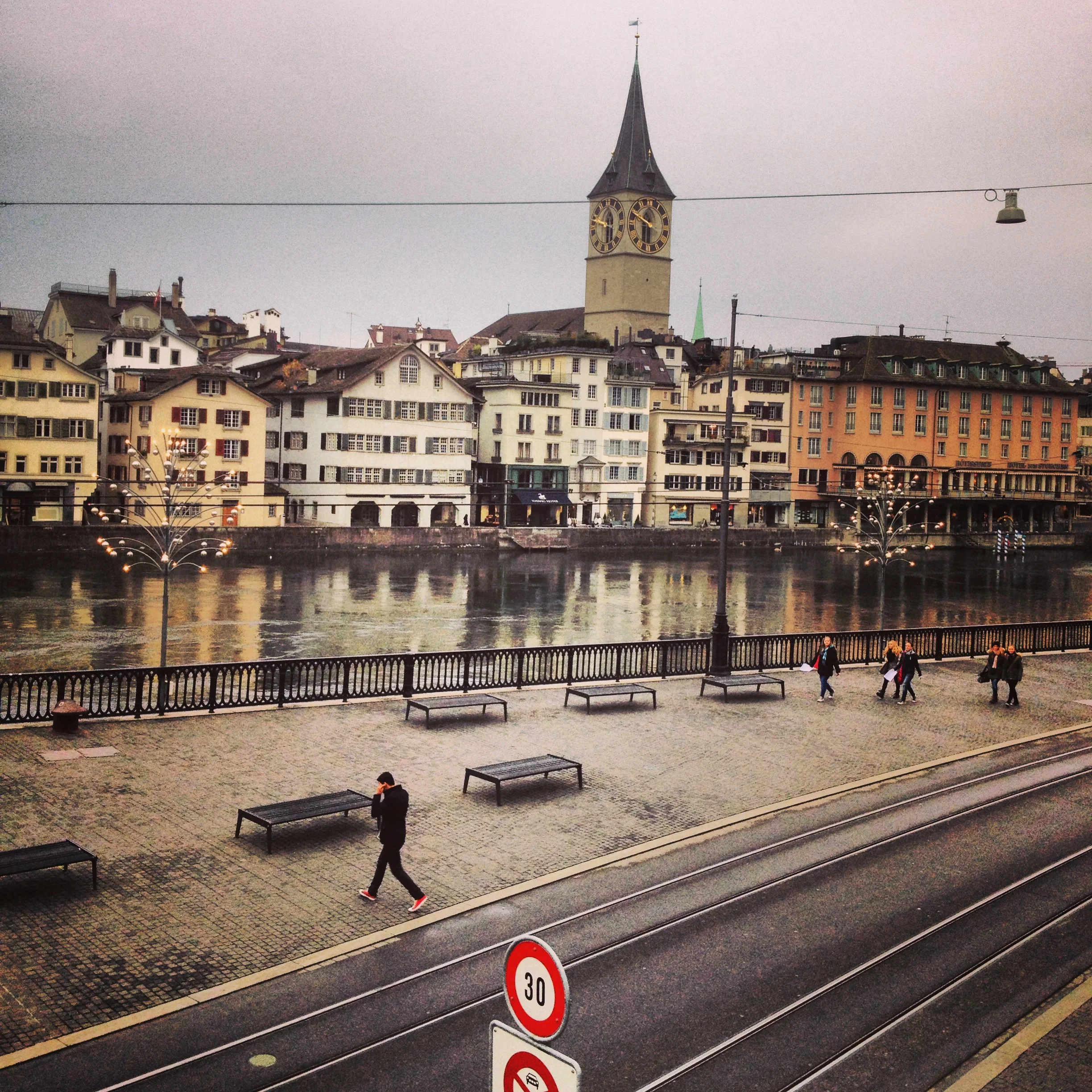 Morning Commute, Zurich, Switzerland 