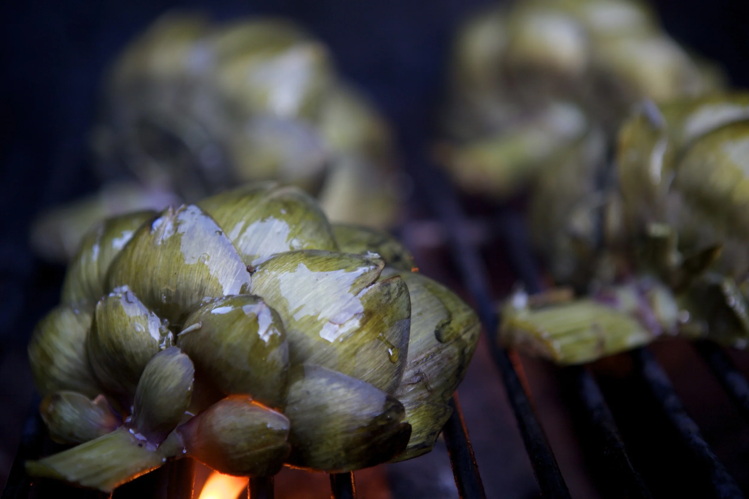 Grilled Artichokes