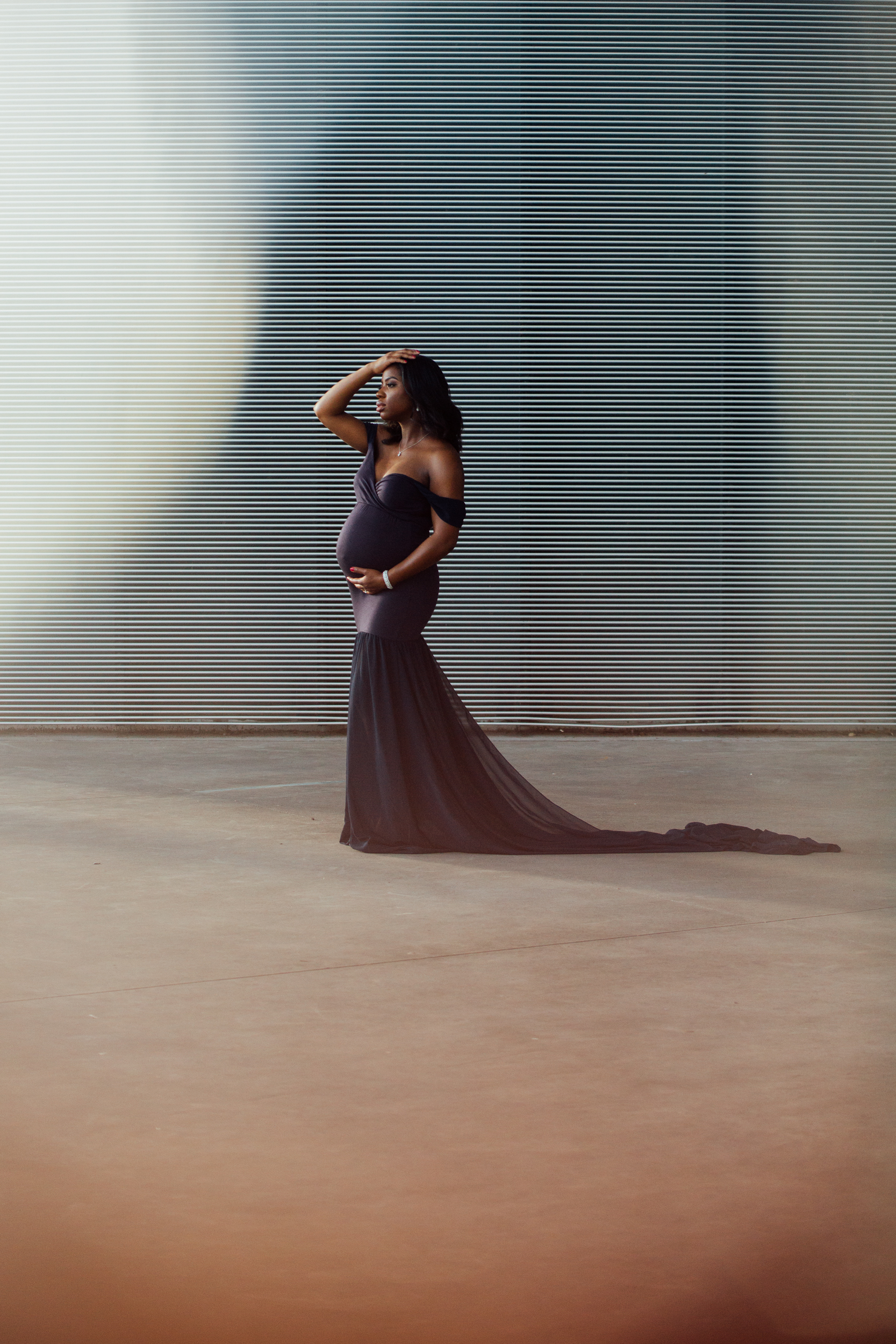 downtown dallas maternity photos
