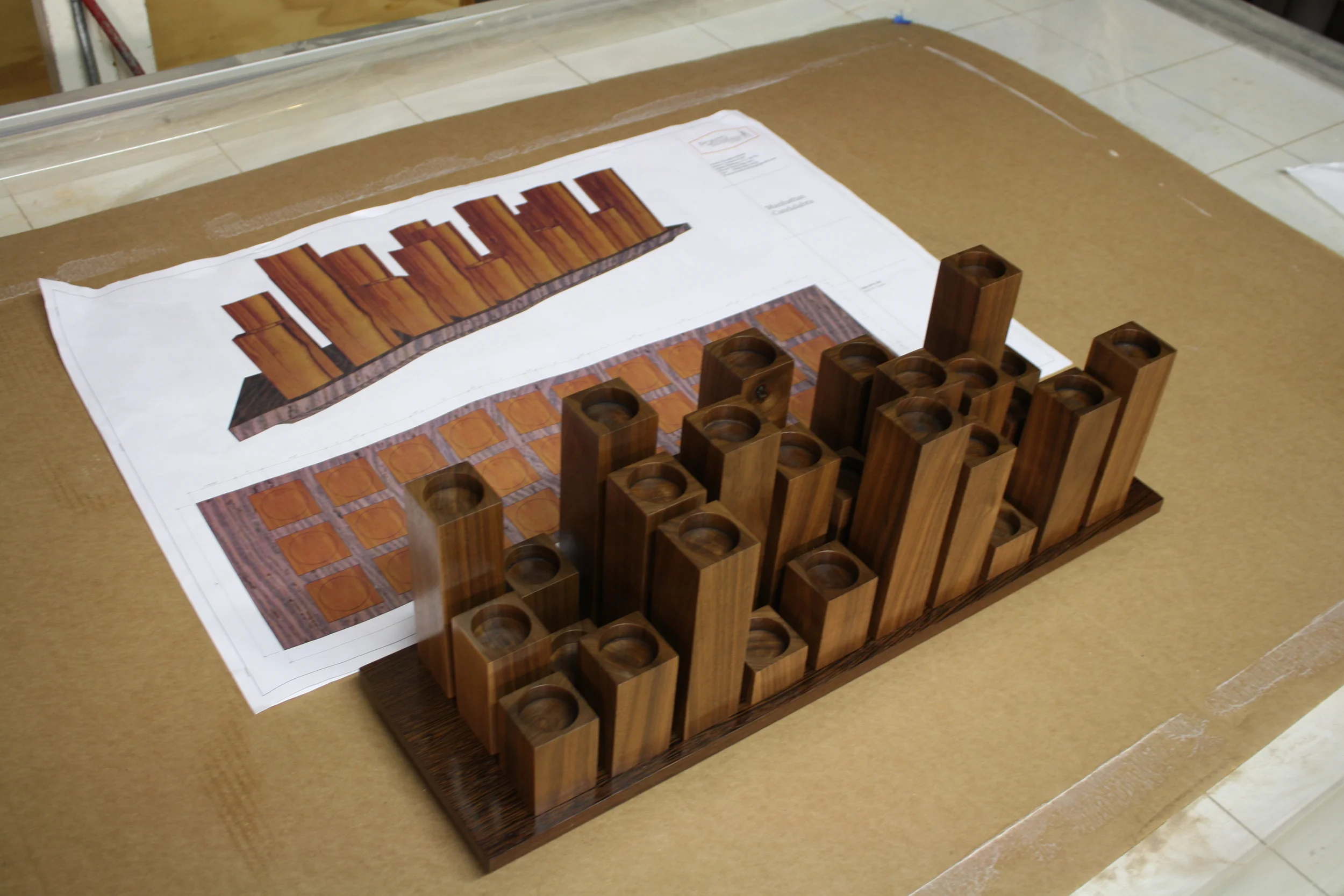 The Manhattan Candelabra - design by John Maienza
