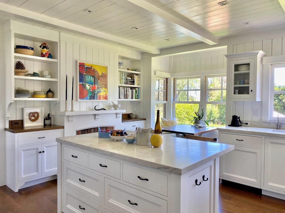 Santa Barbara kitchen cabinetry - design by Elizabeth Graham