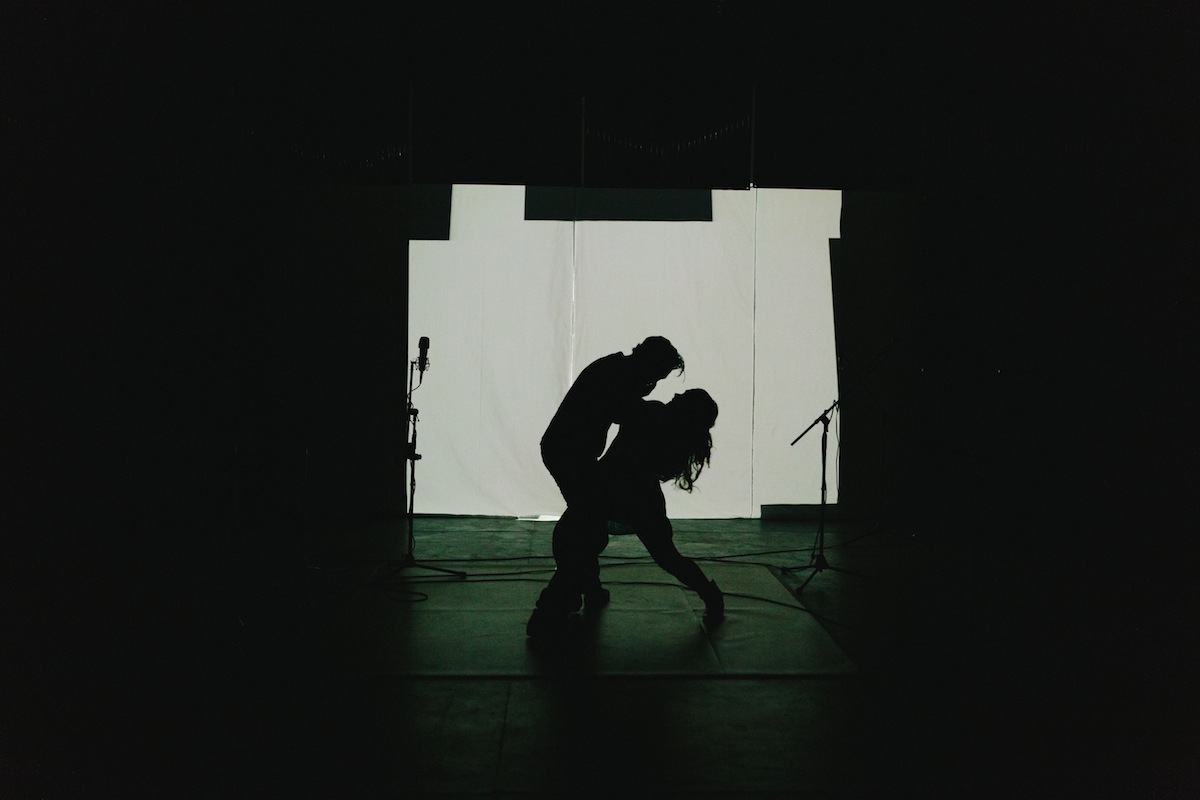 Jamie Cavanagh and Laura Metcalfe in THE GENIUS CODE