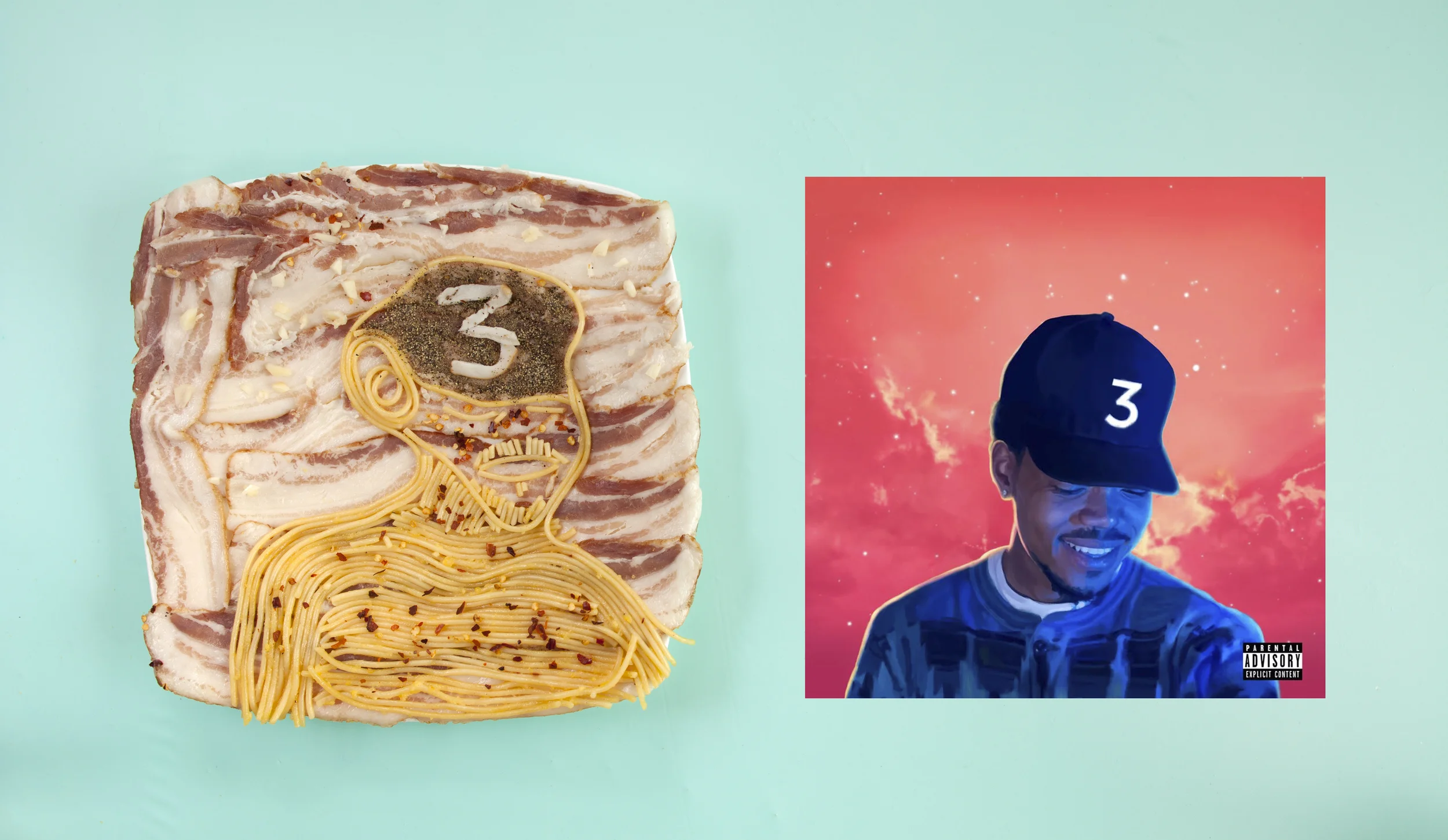 Chance the Rapper as Spaghetti Carbonara