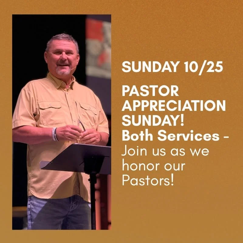 Pastor Appreciation Sunday!