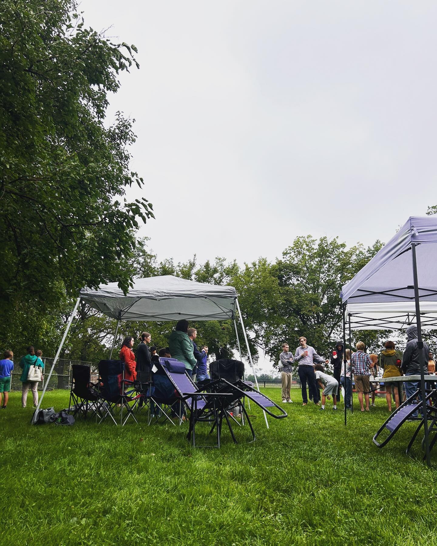Rain didn&rsquo;t stop the church from meeting at the park for a picnic and relationship building.

These are always wonderful times of meeting new people and building friendships. We hope to see you at the next one!