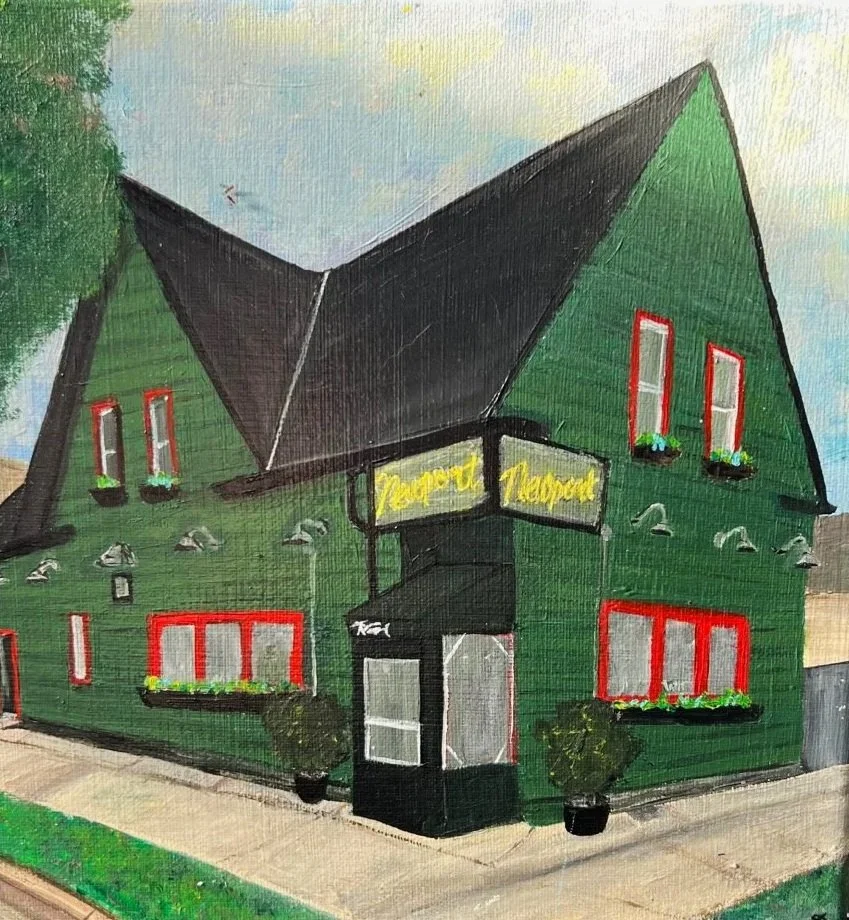 The Newport - acrylic on canvas