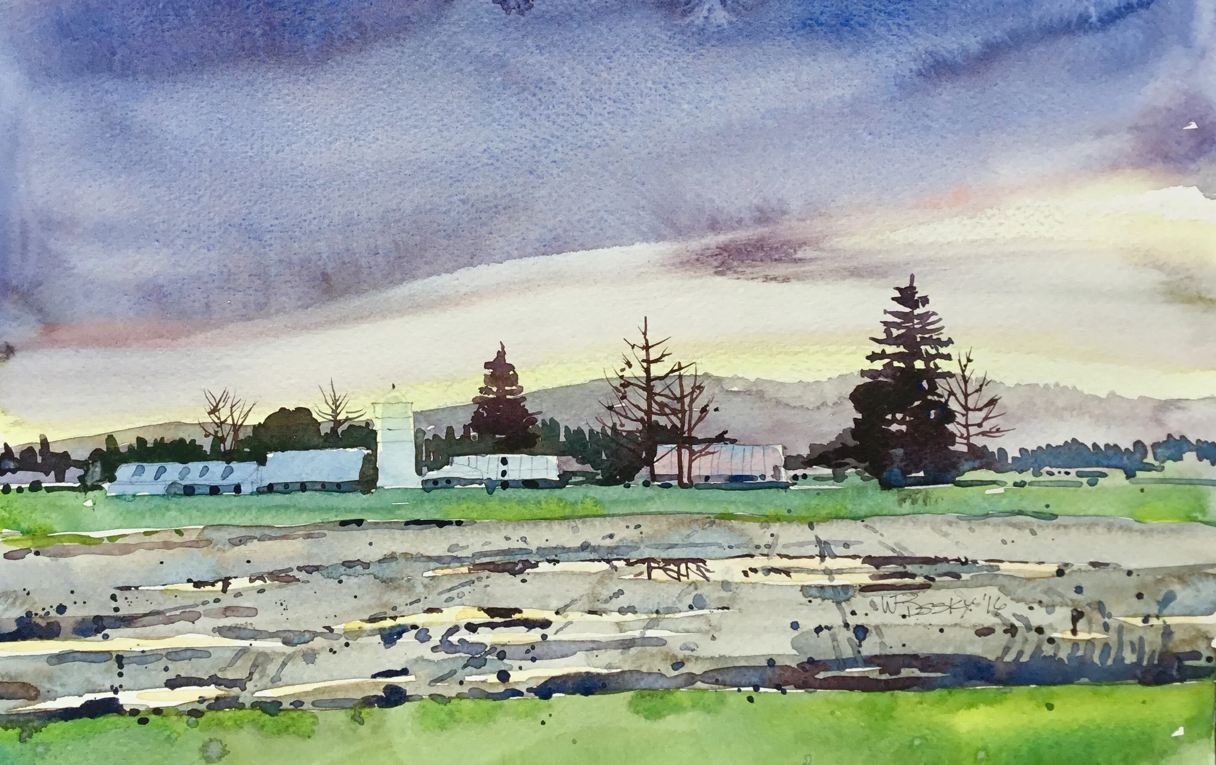 "Last Light," Wayne Bissky, 2016