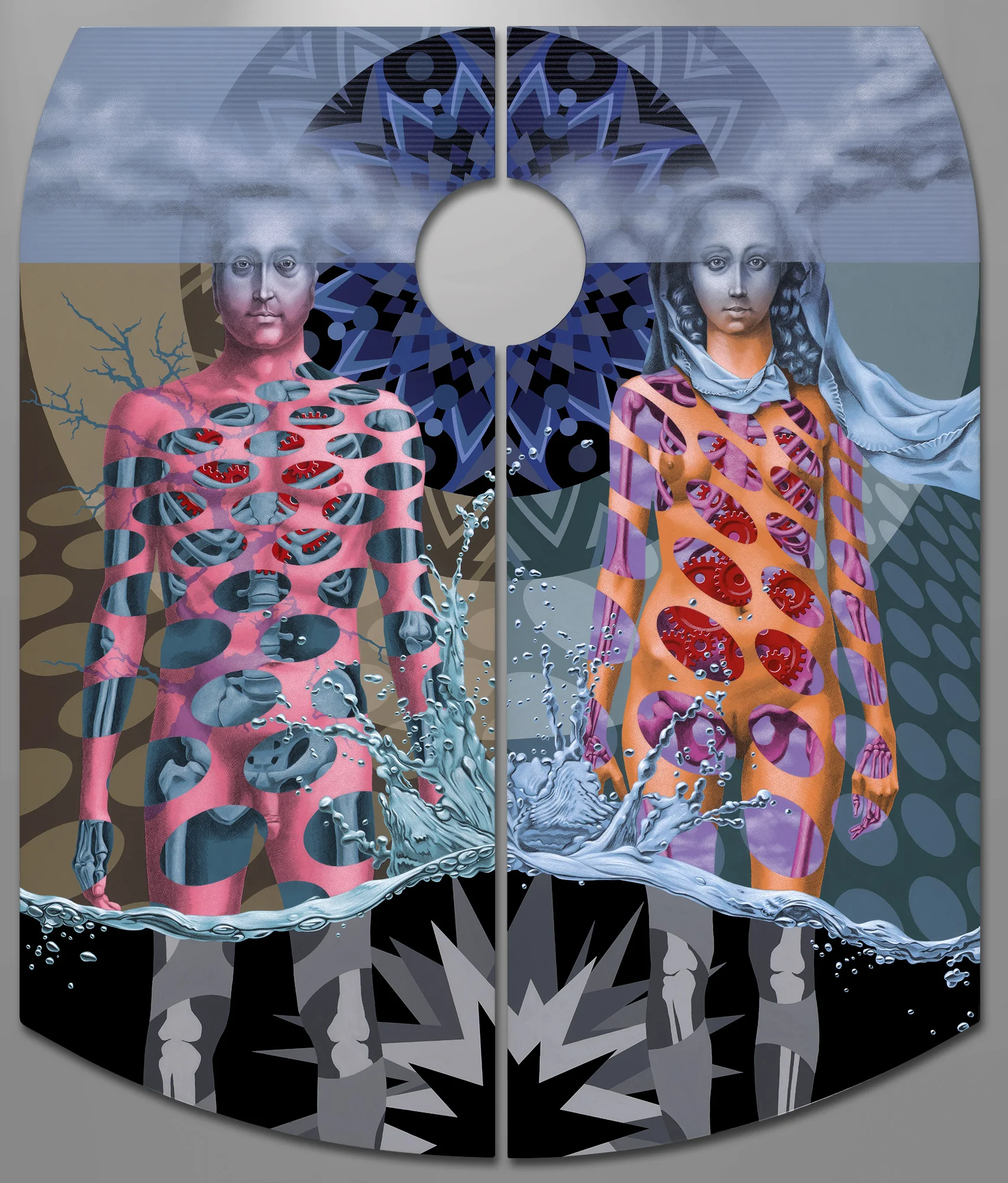 Adam and Eve (diptych)