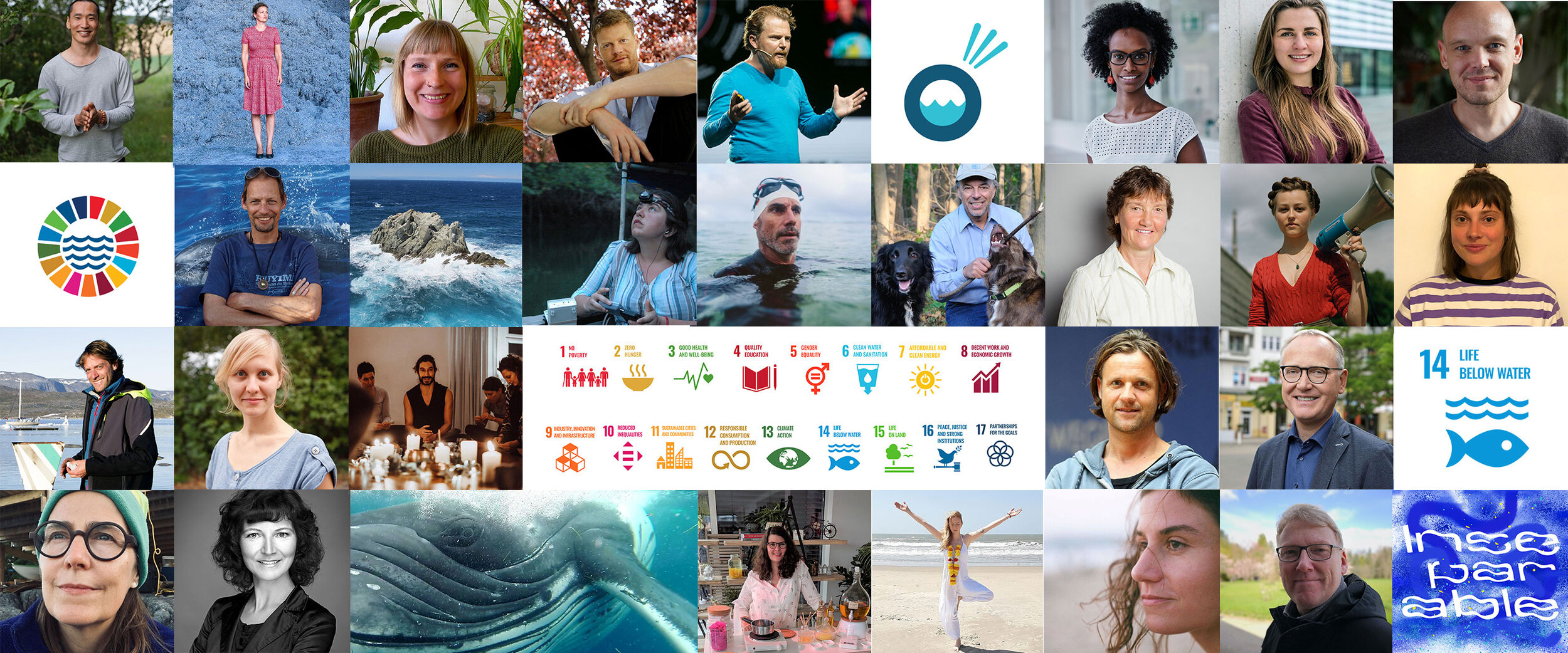 For a period of four weeks, I conceptualized and directed the virtual program “Inseparable - on our relationship with the ocean and nature”, leading a team of 25 volunteers. The idea of I was to explore and examine the relationship we humans play