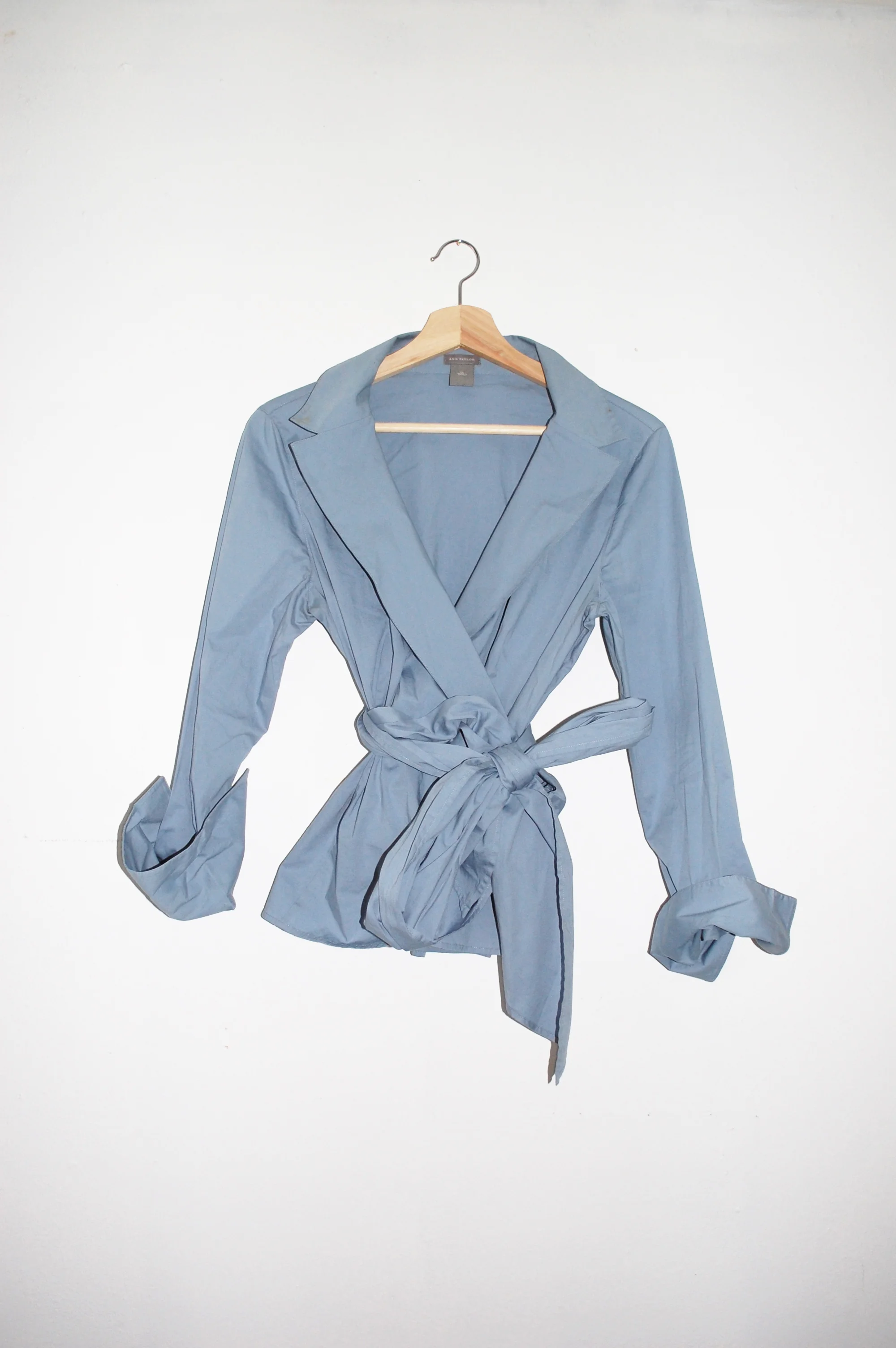 VINTAGE | Wrap Top - Blue