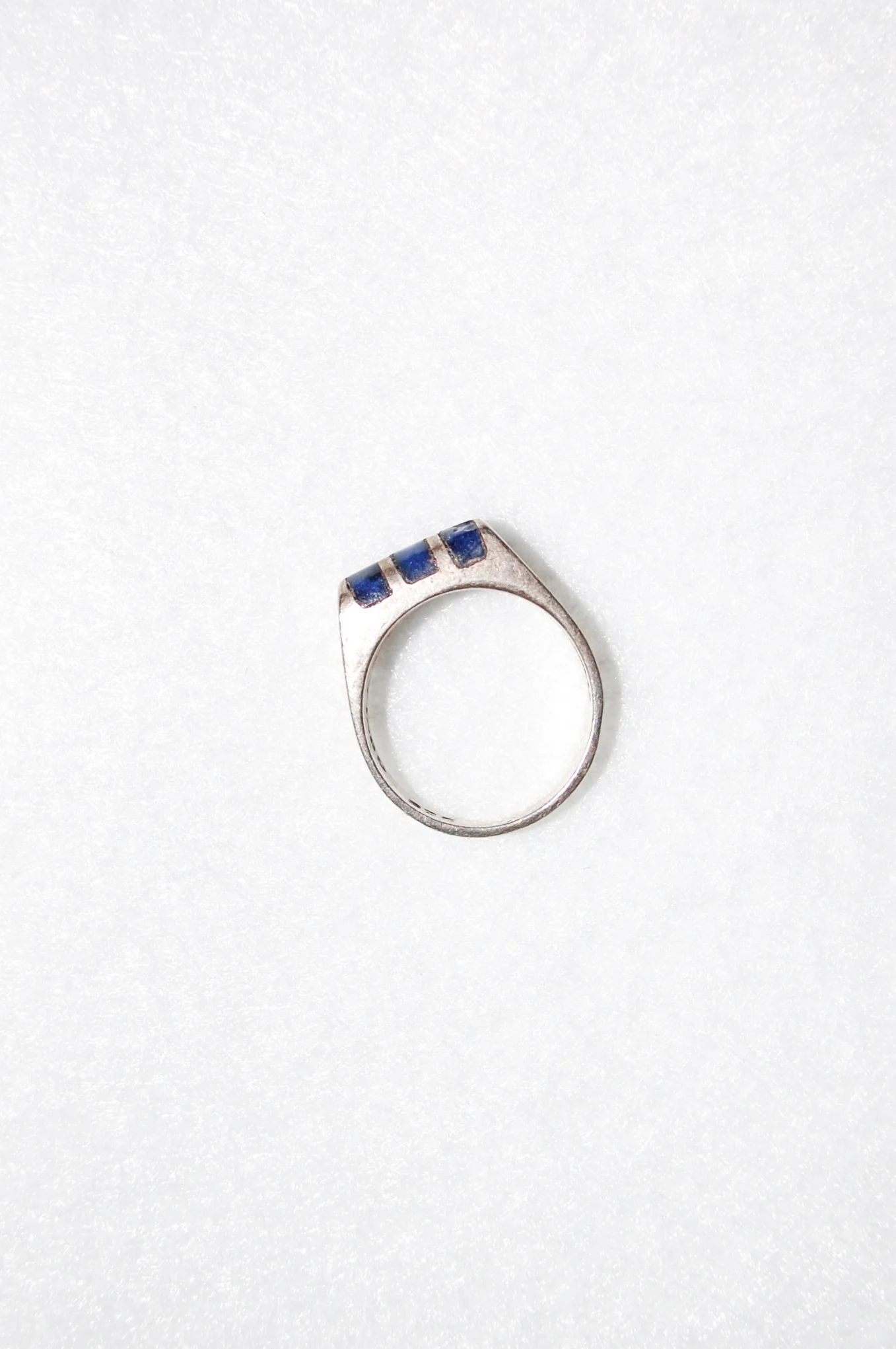 VINTAGE | Blue Sodalite Ring - Silver